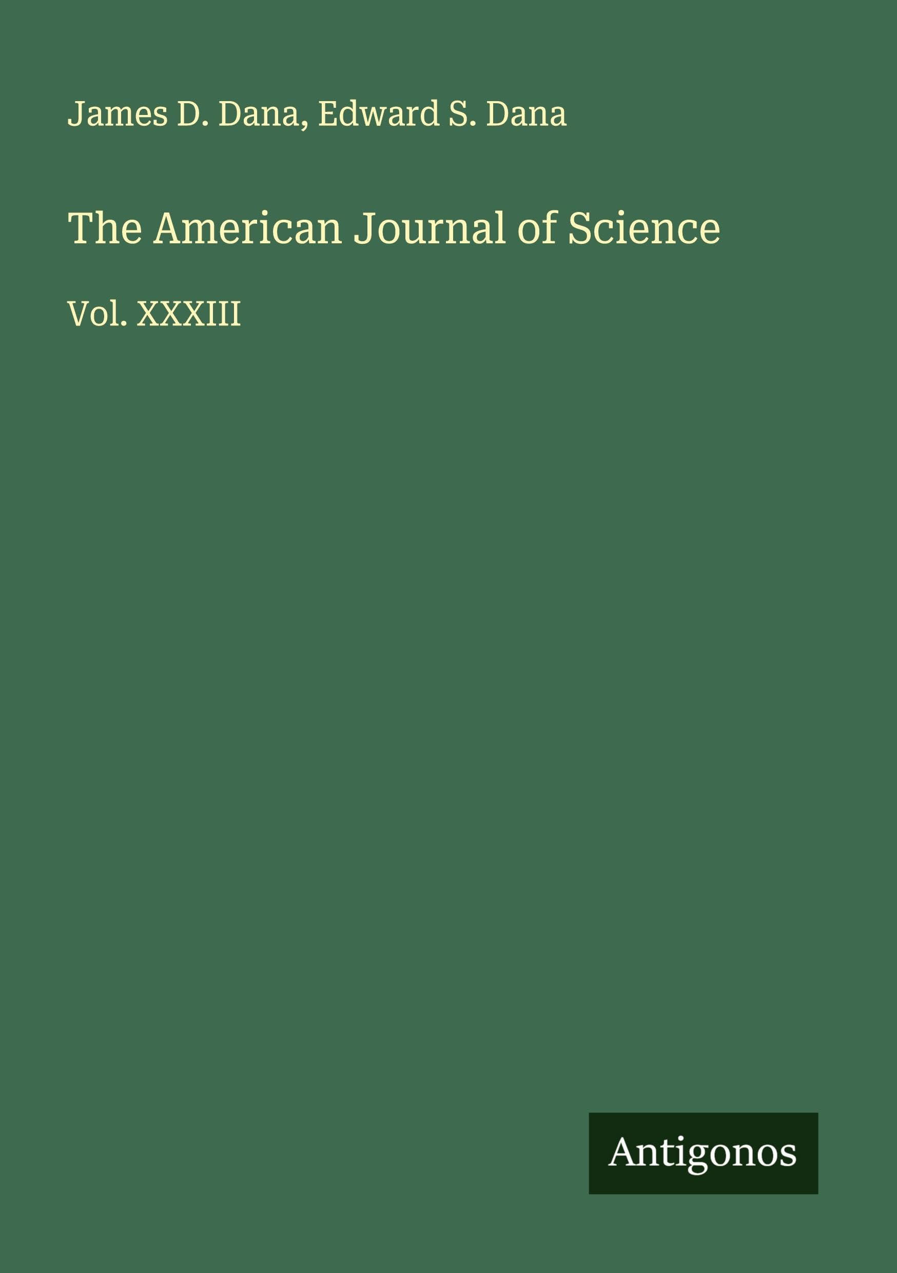 The American Journal of Science Classics