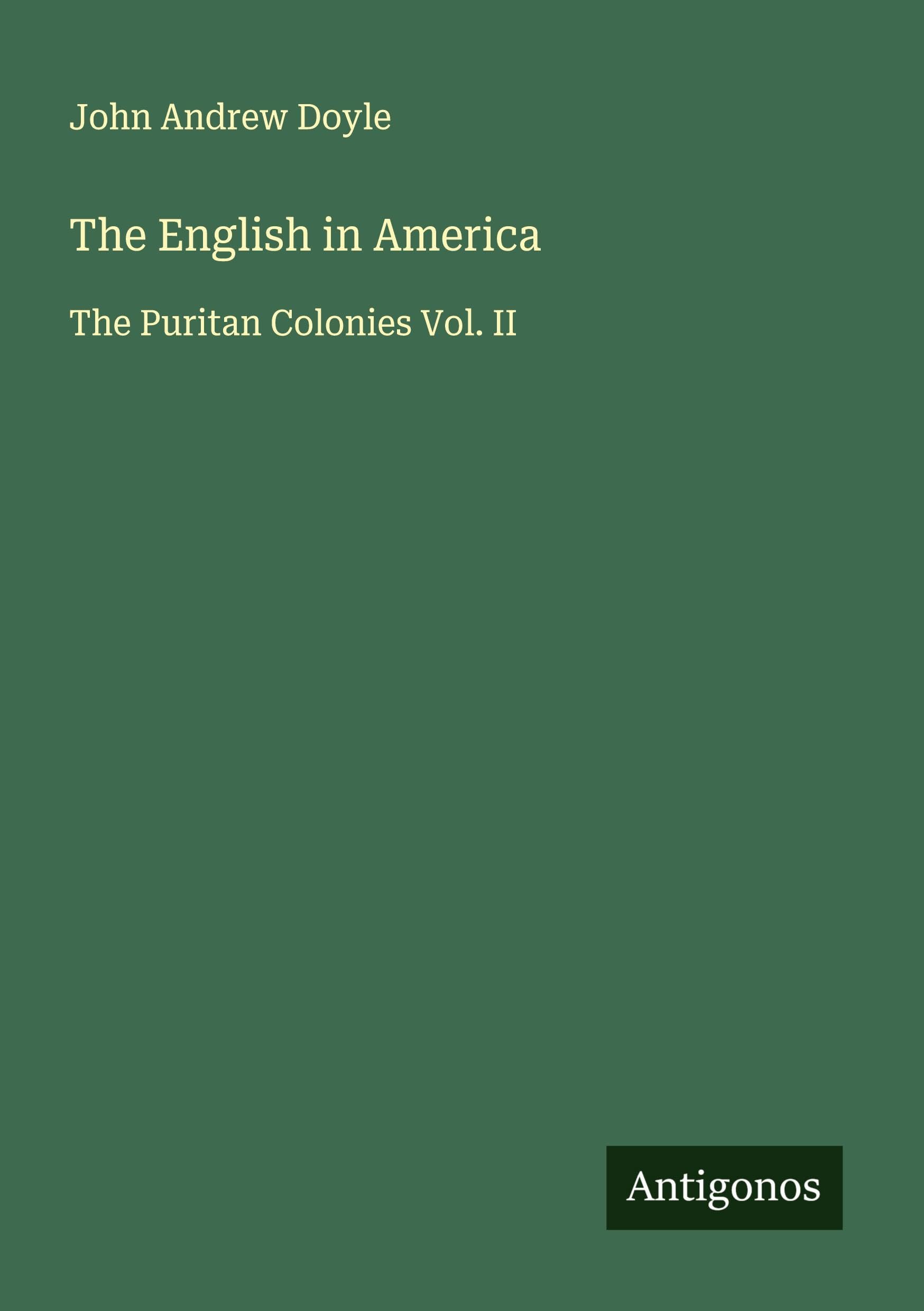 The English in America Classics