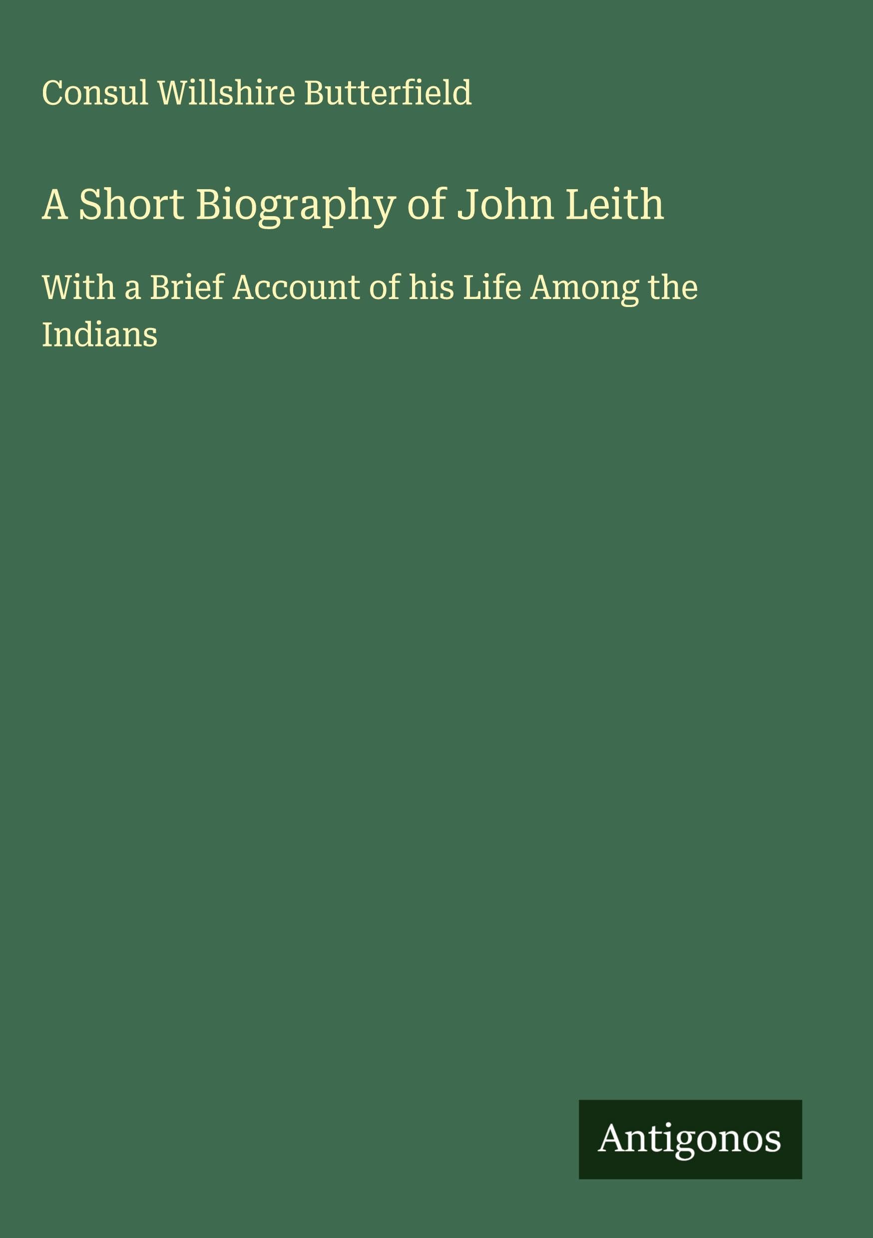 A Short Biography of John Leith Classics