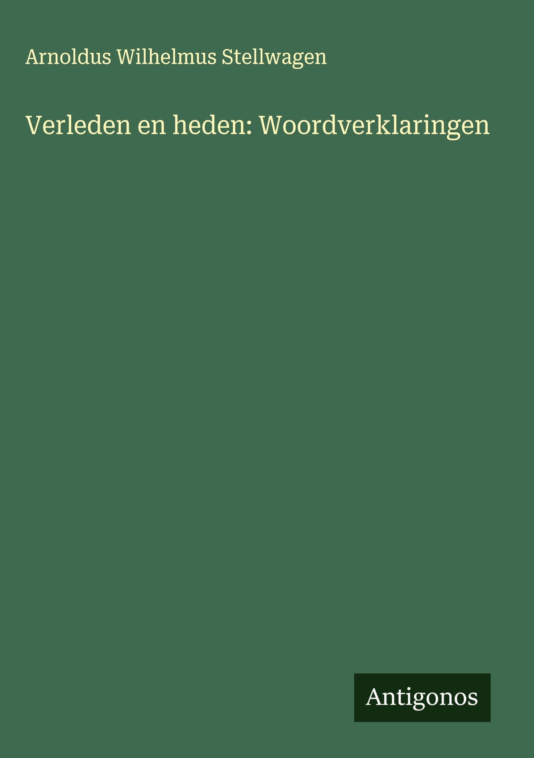 Verleden en heden: Woordverklaringen Classics