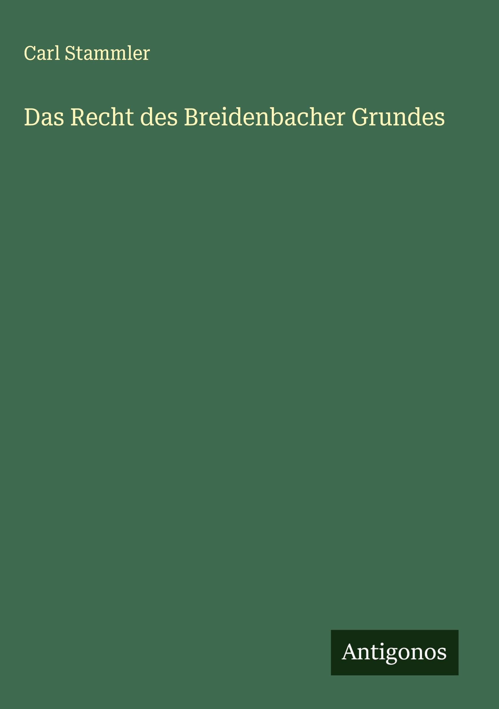 Das Recht des Breidenbacher Grundes Classics