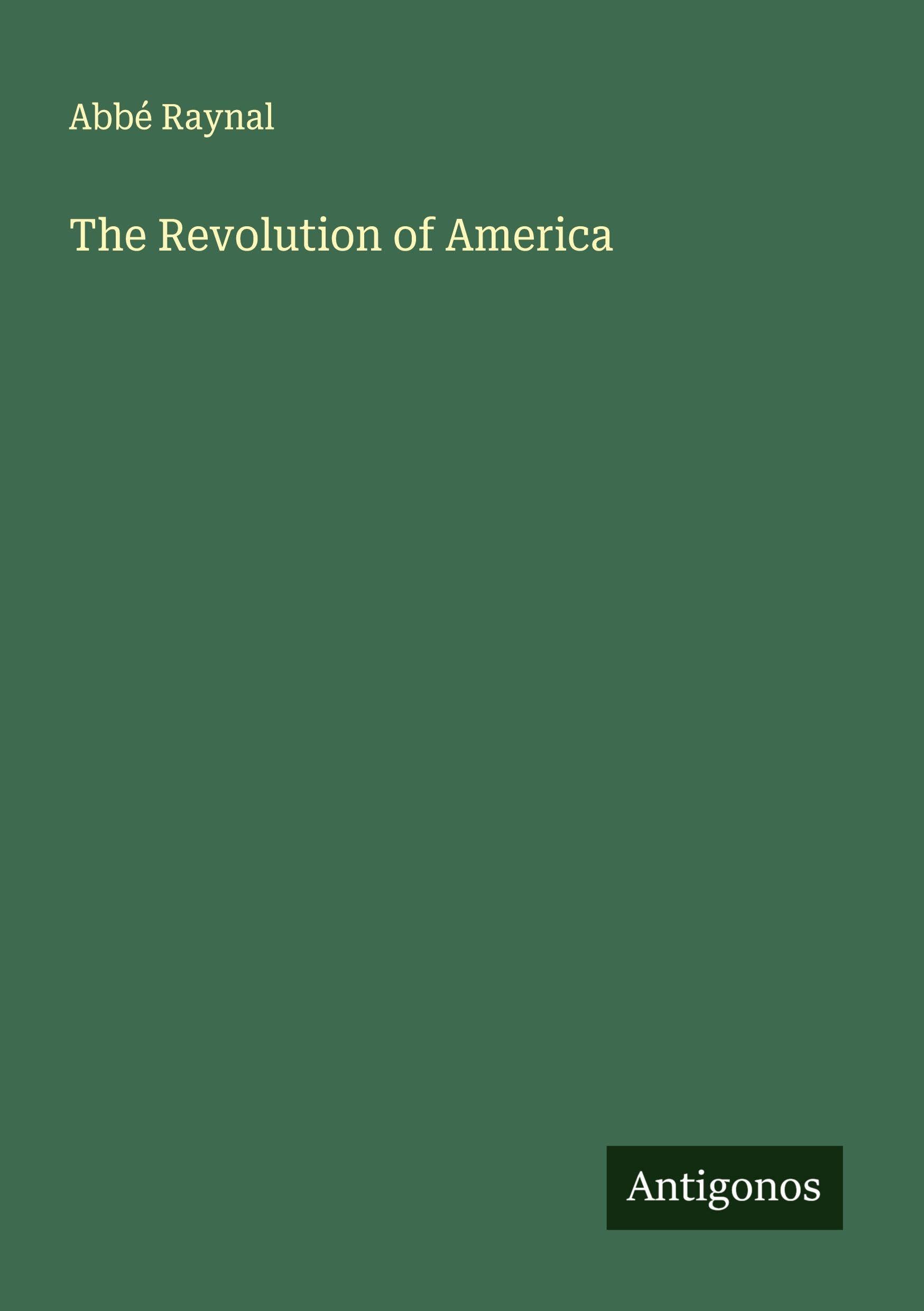 The Revolution of America Classics