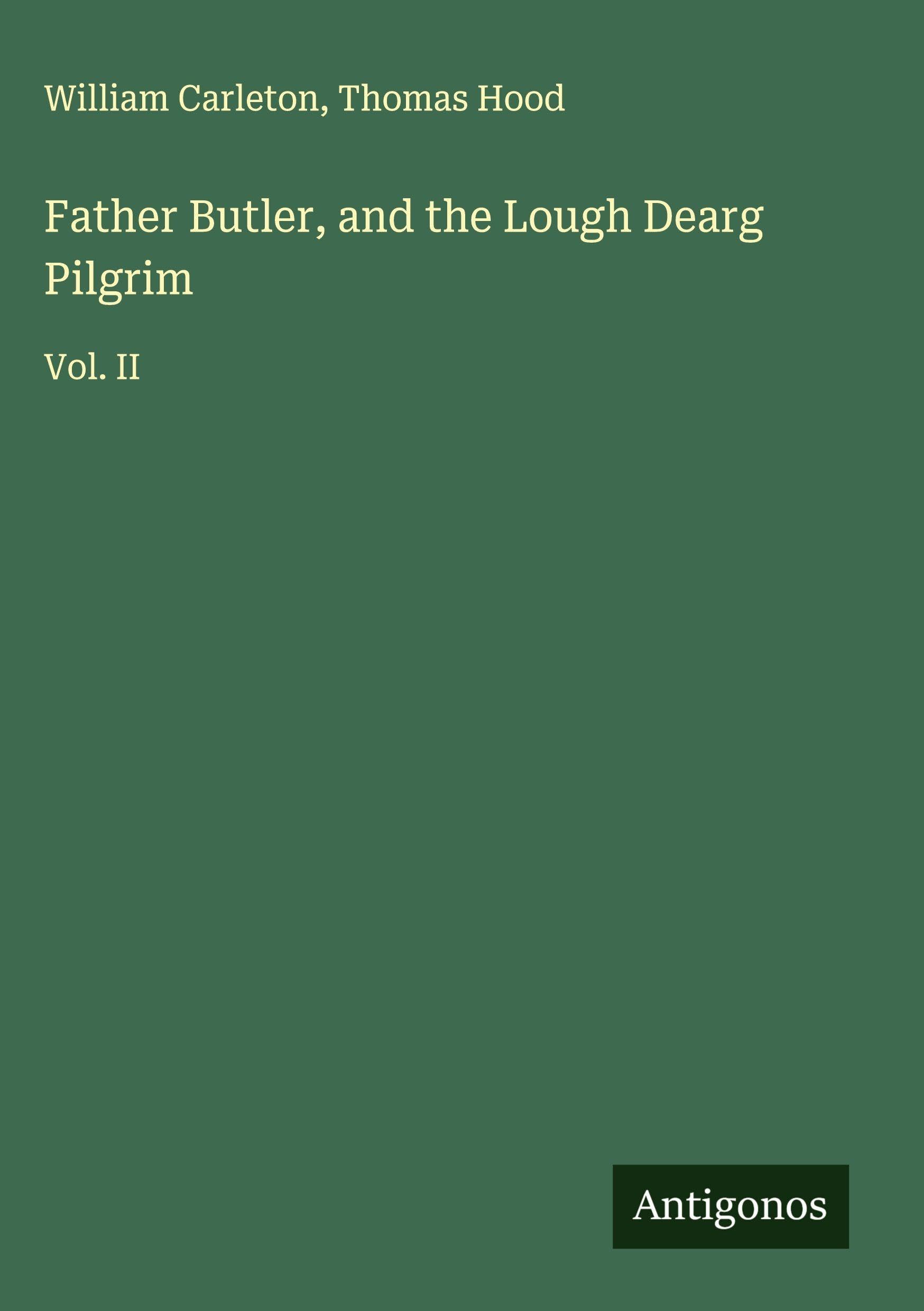 Father Butler, and the Lough Dearg Pilgrim Classics