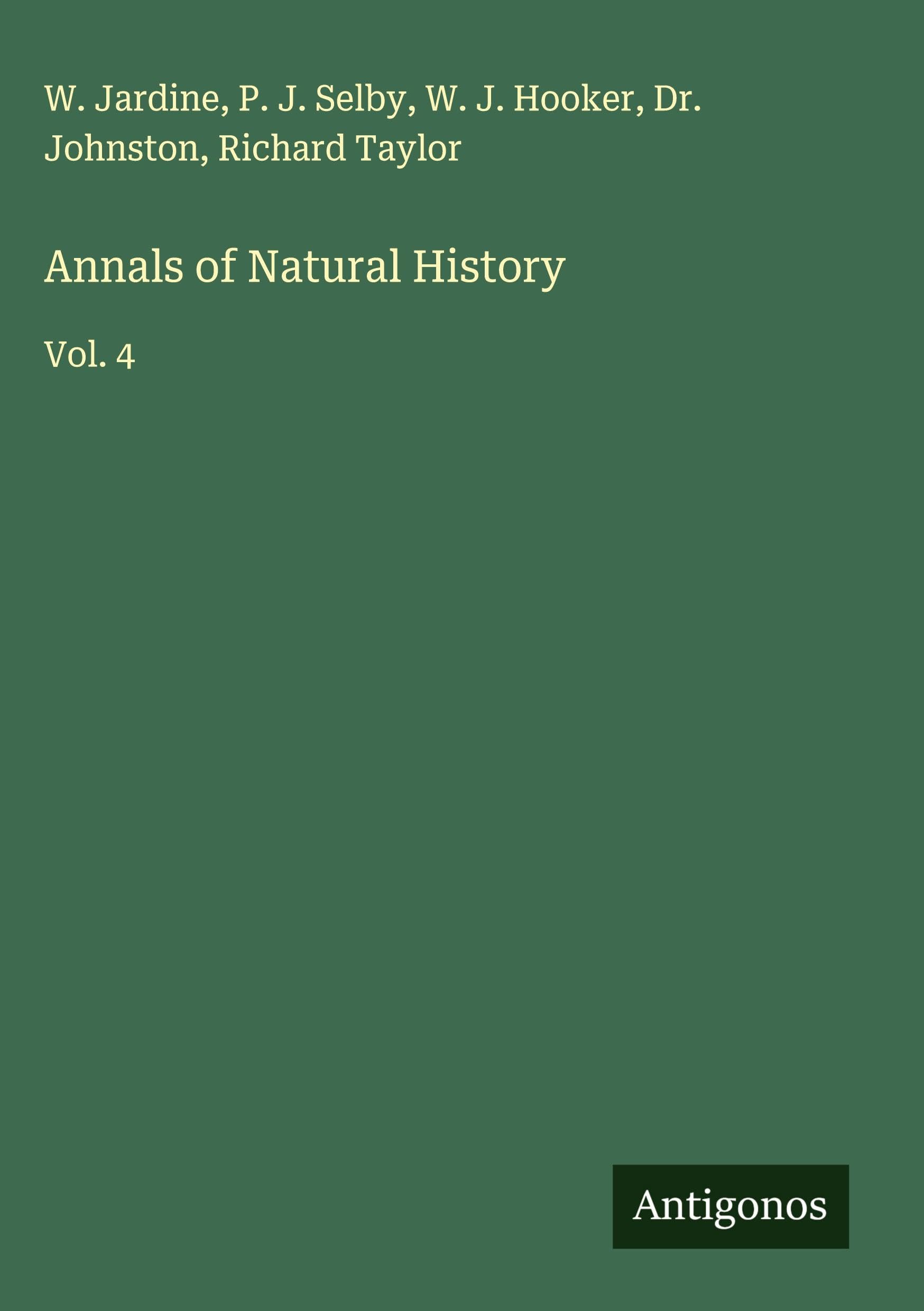 Annals of Natural History Classics