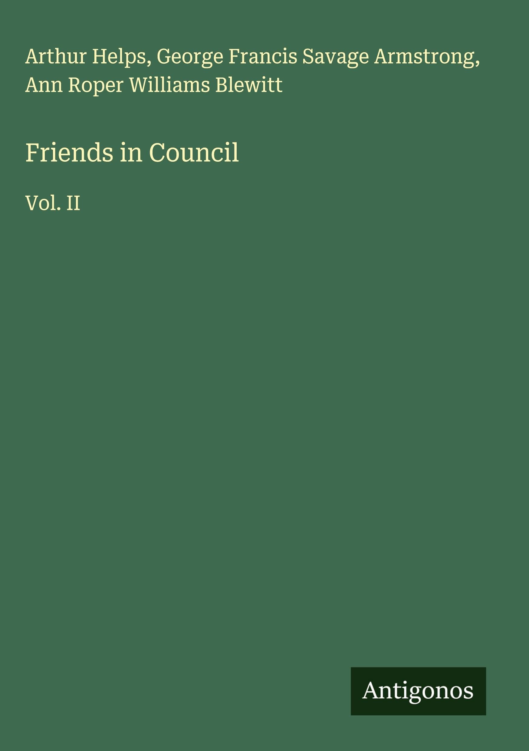 Product Image: Friends in Council