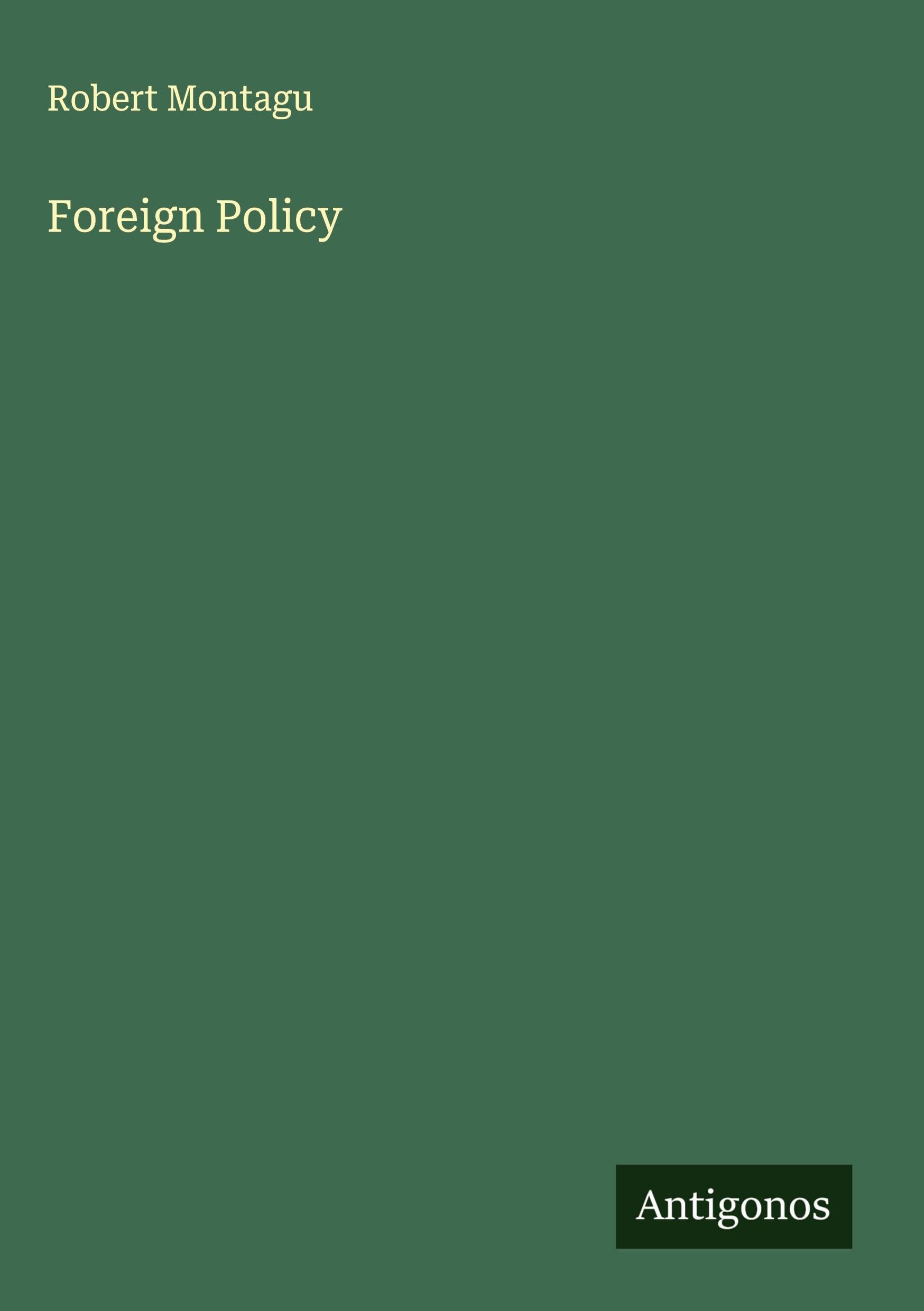 Foreign Policy Classics