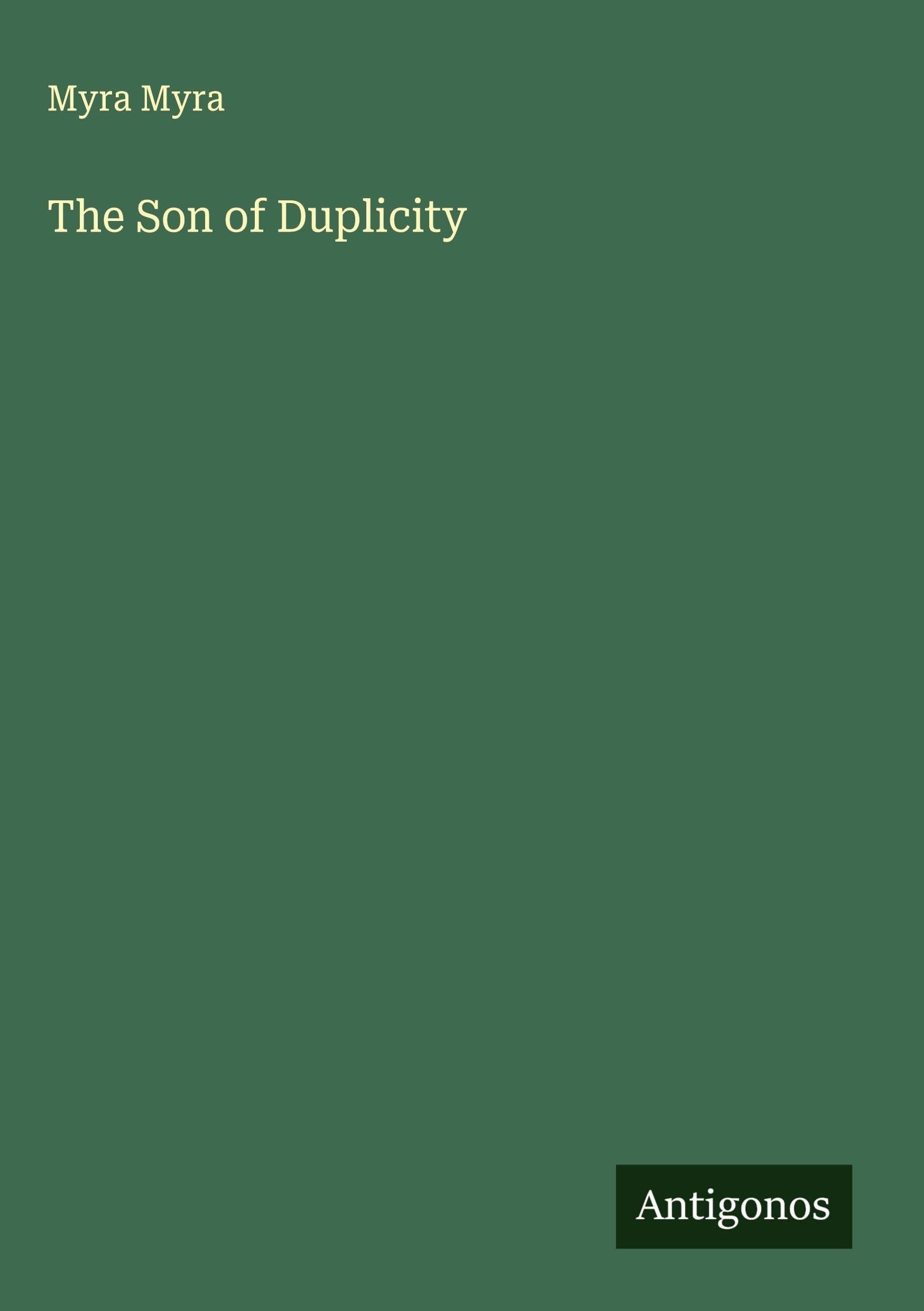 Product Image: The Son of Duplicity