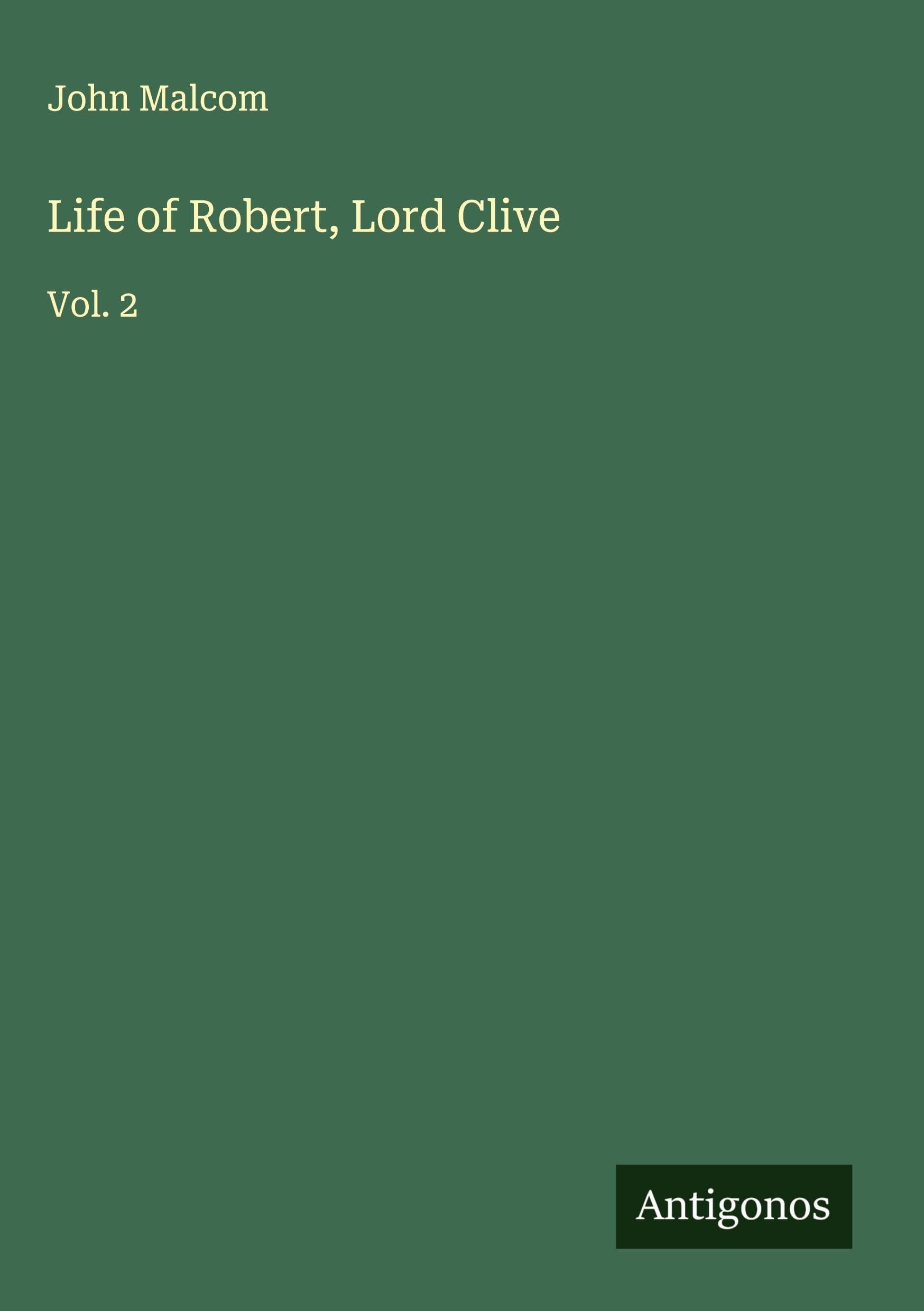 Product Image: Life of Robert, Lord Clive