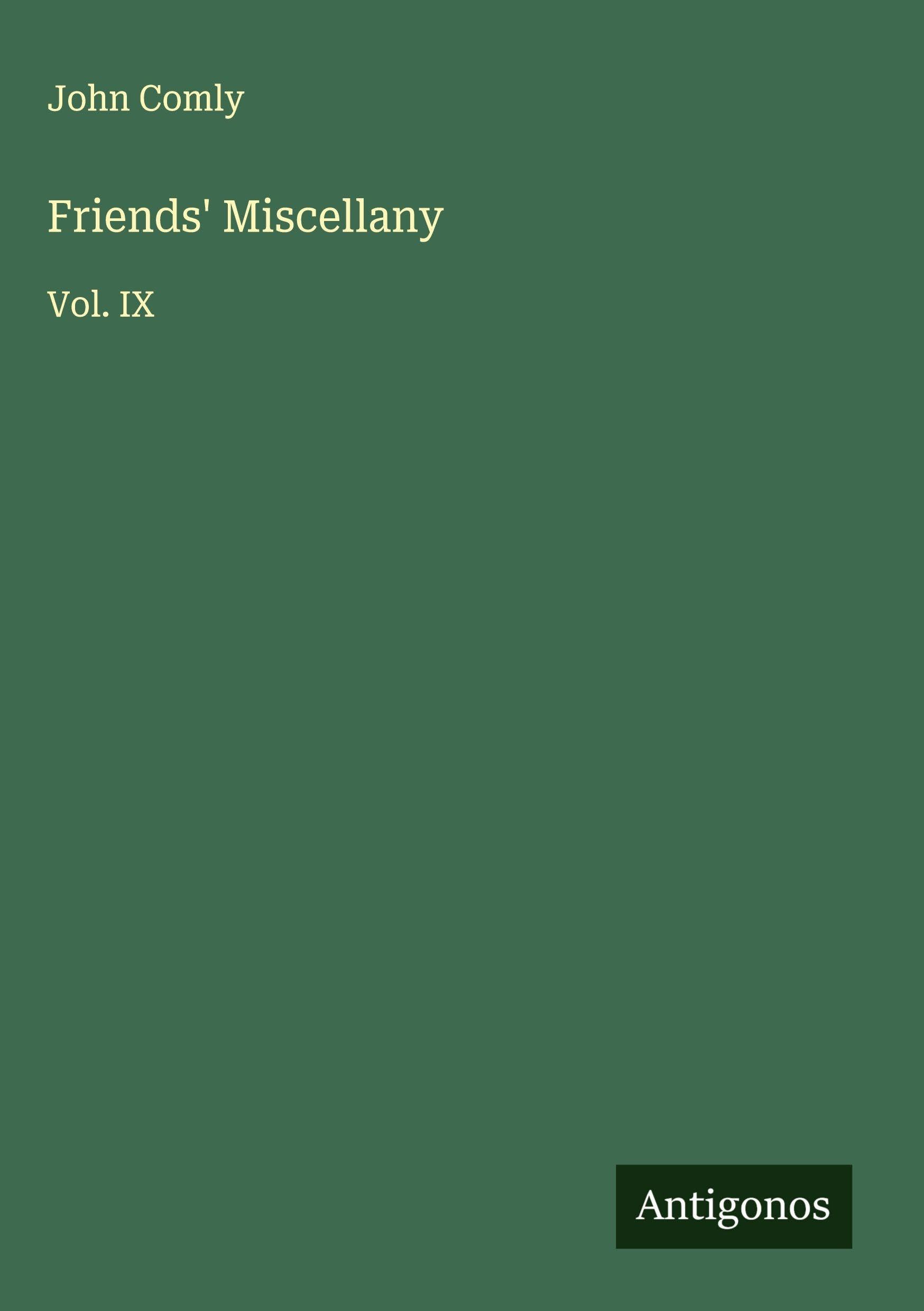 Friends' Miscellany Classics