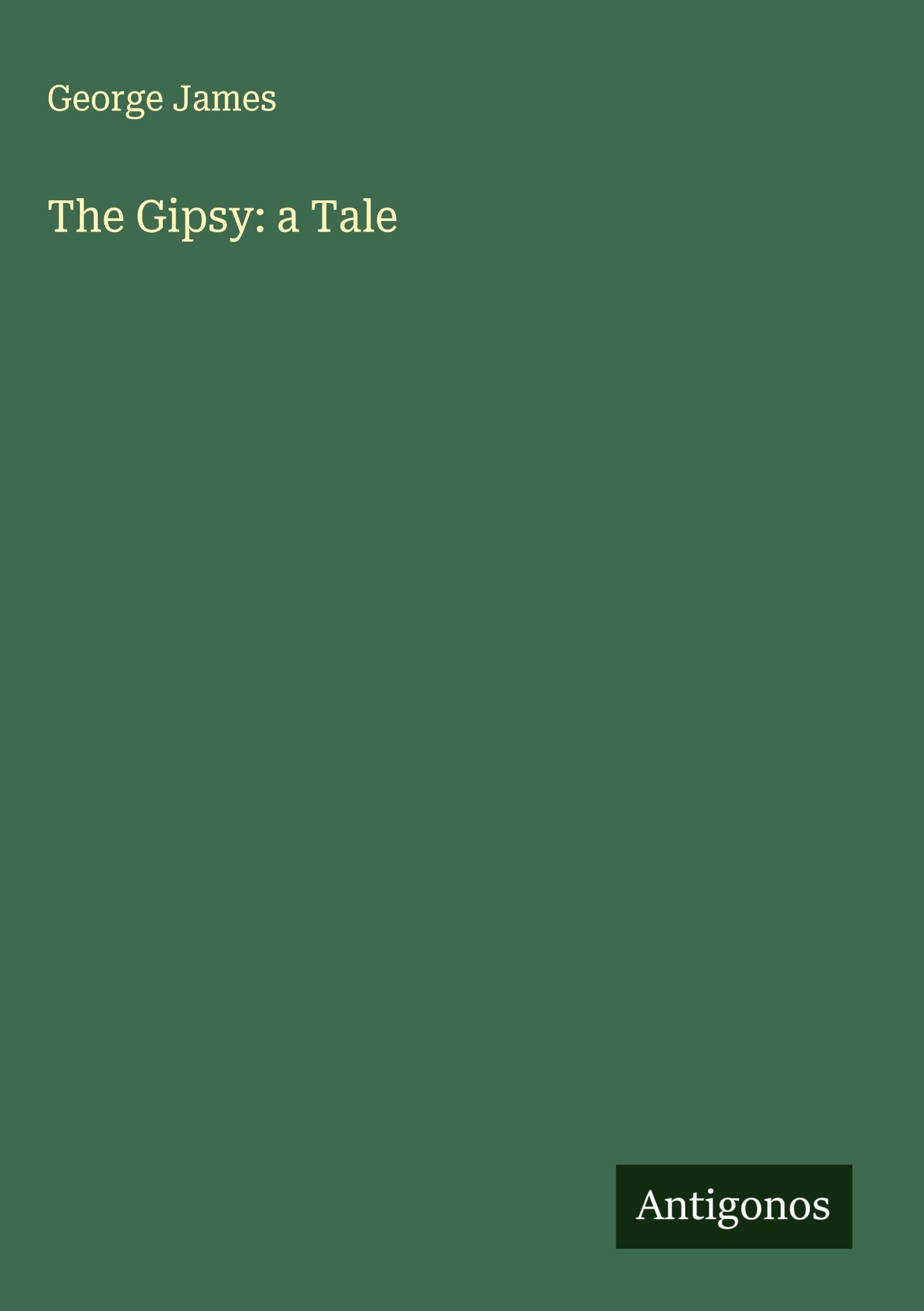 Product Image: The Gipsy: a Tale