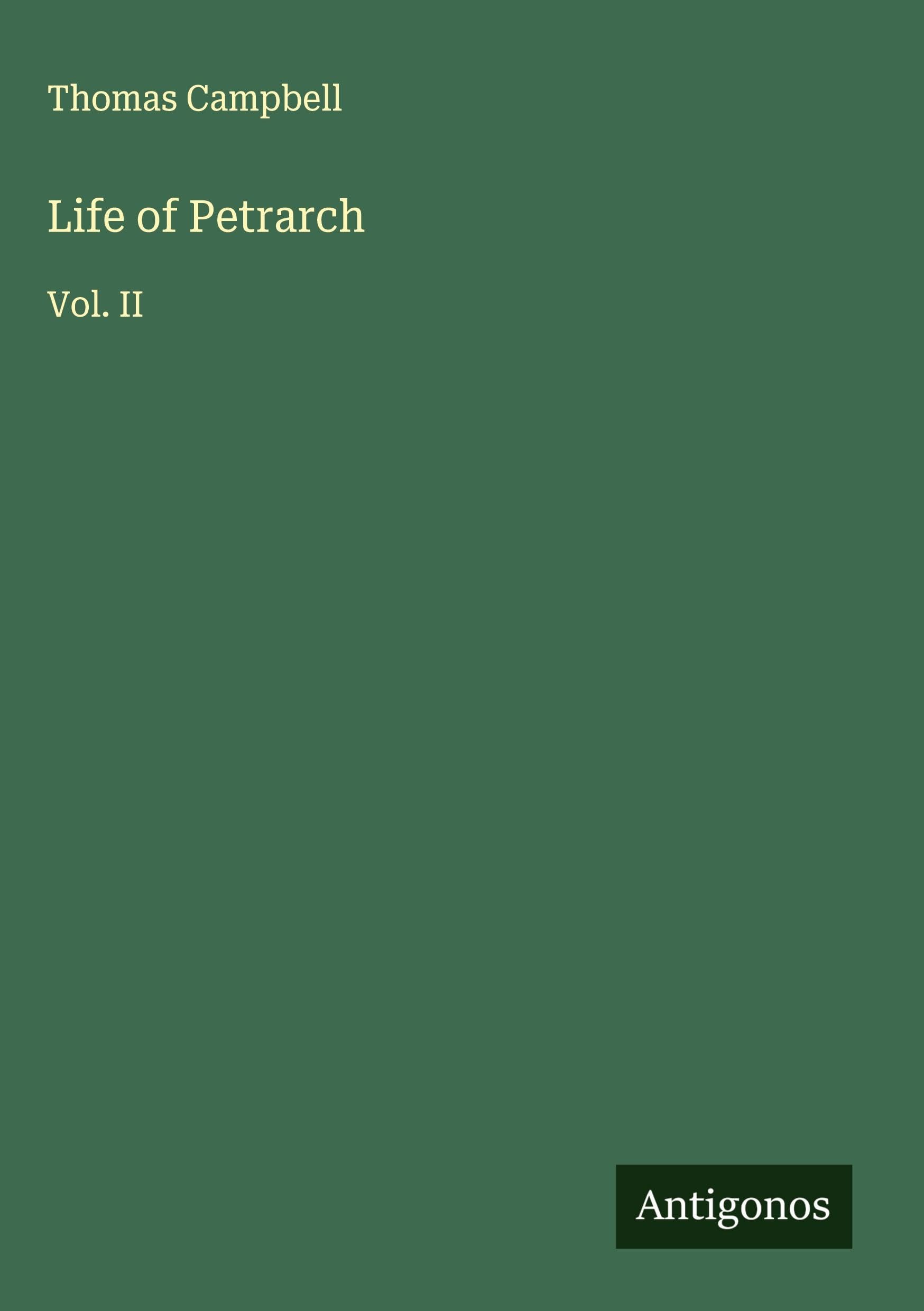 Product Image: Life of Petrarch