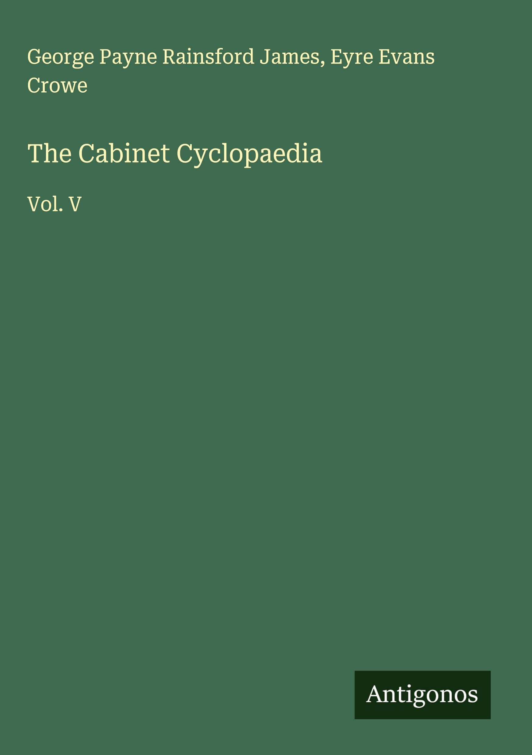 The Cabinet Cyclopaedia Classics