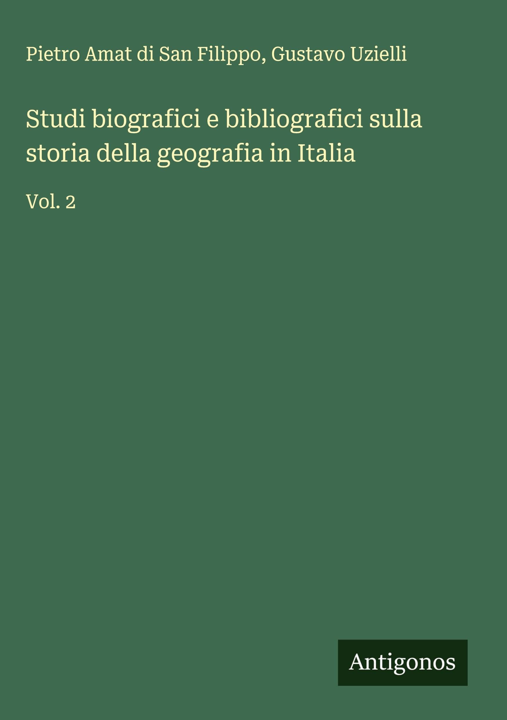 Studi biografici e bibliografici sulla storia della geografia in Italia Classics