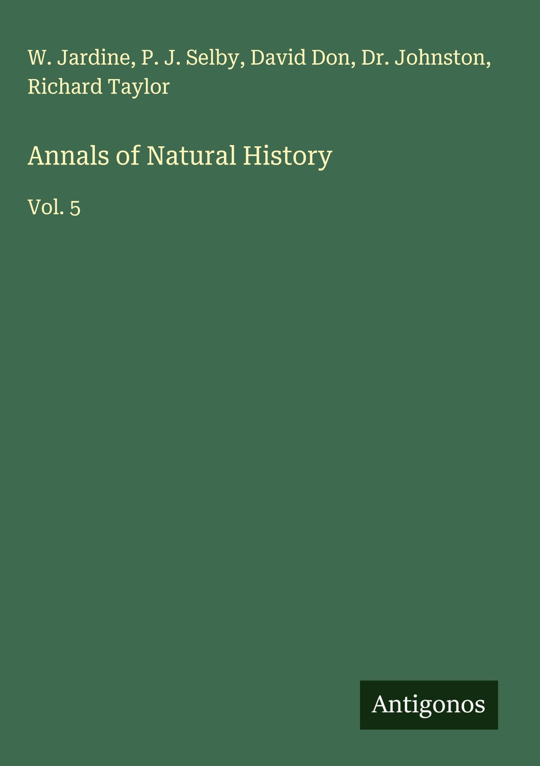 Annals of Natural History Classics