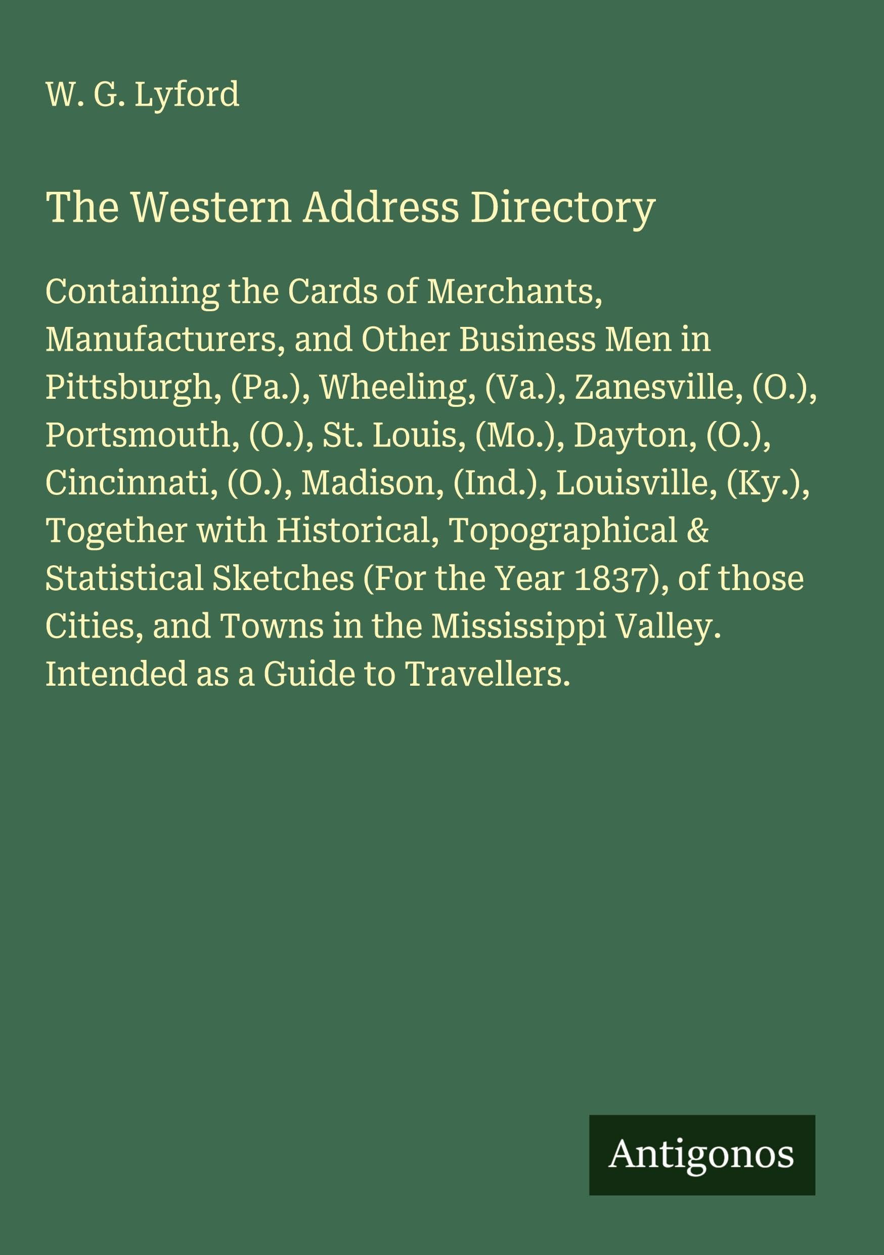 The Western Address Directory Classics