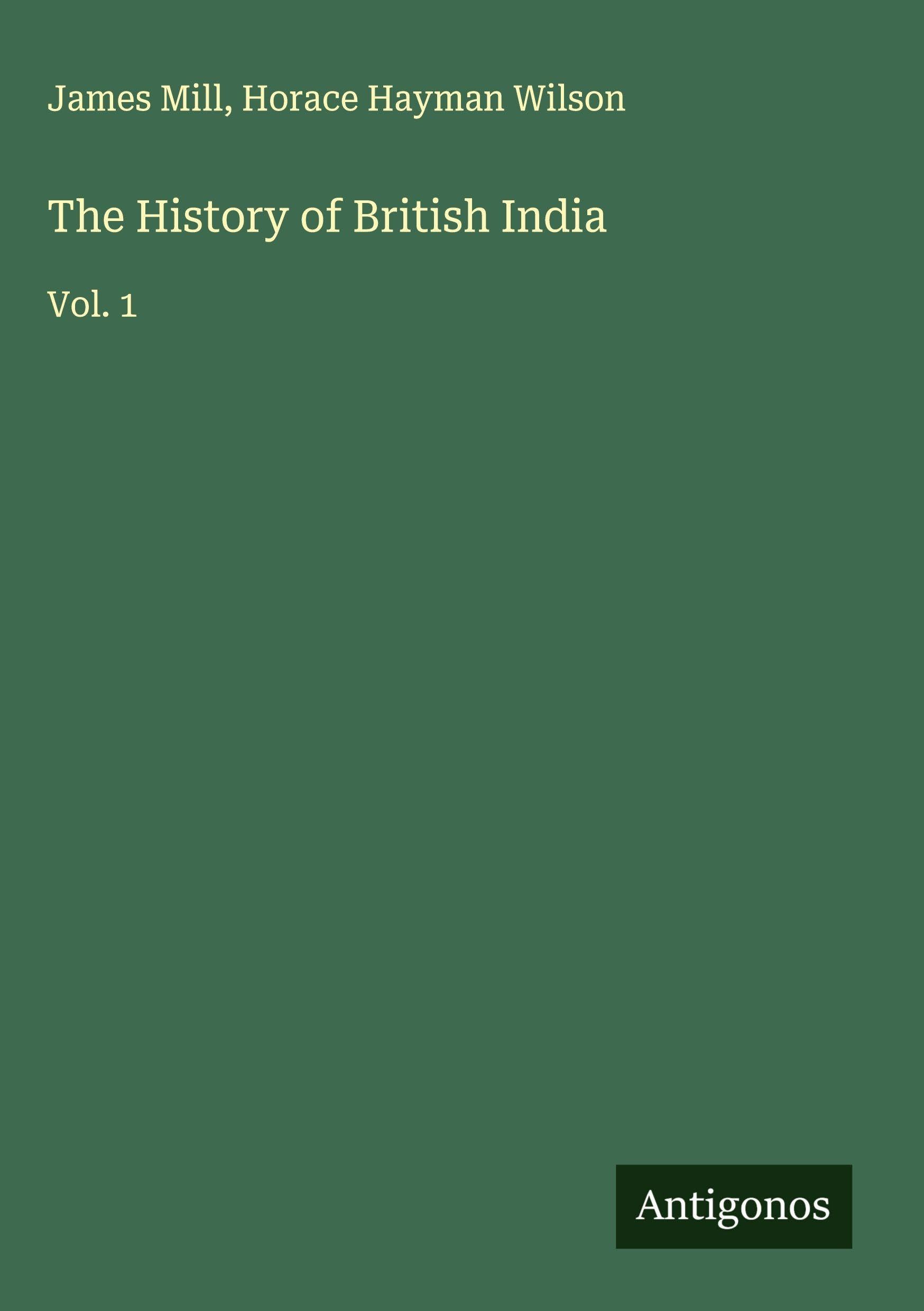 The History of British India Classics