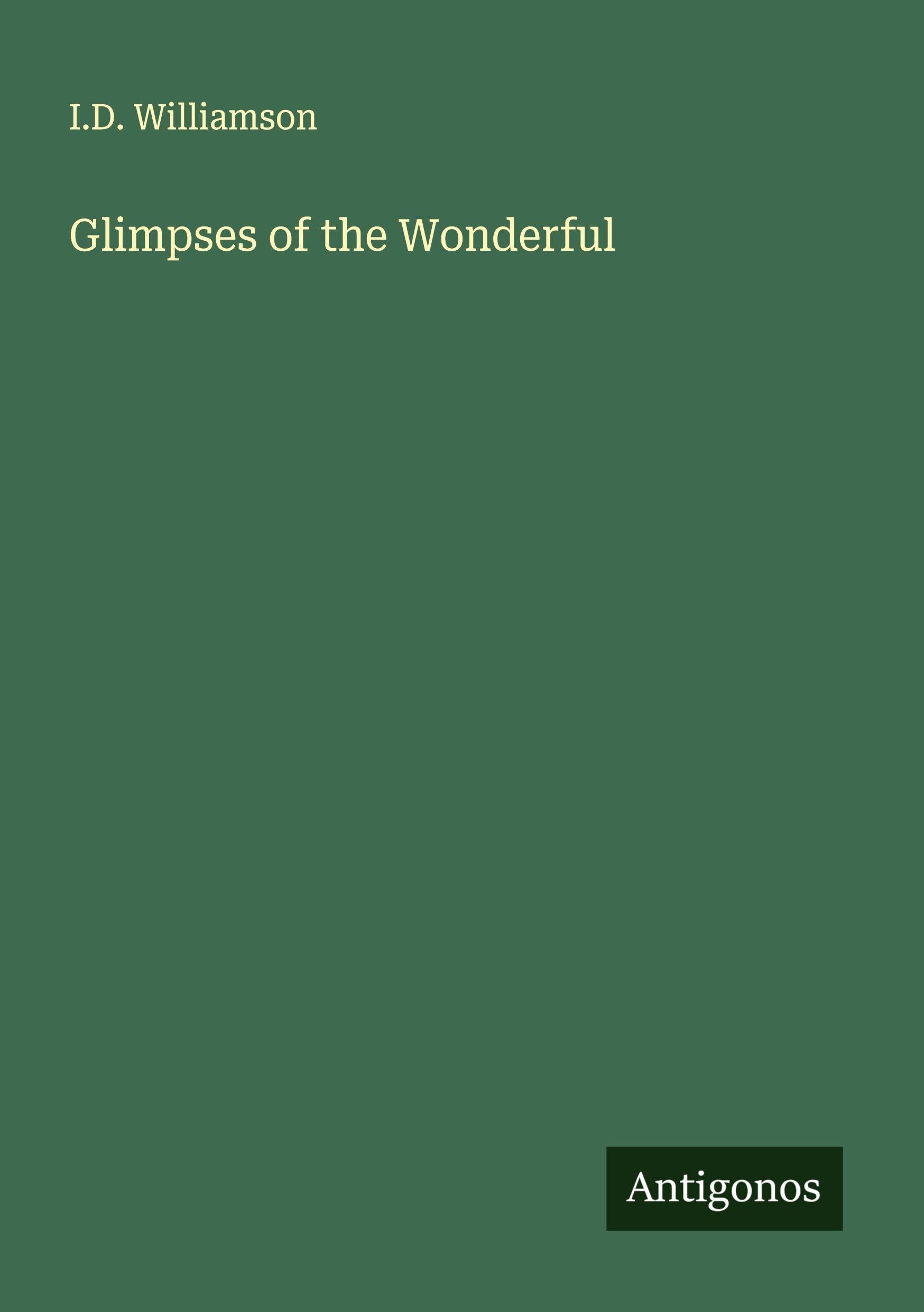 Glimpses of the Wonderful Classics
