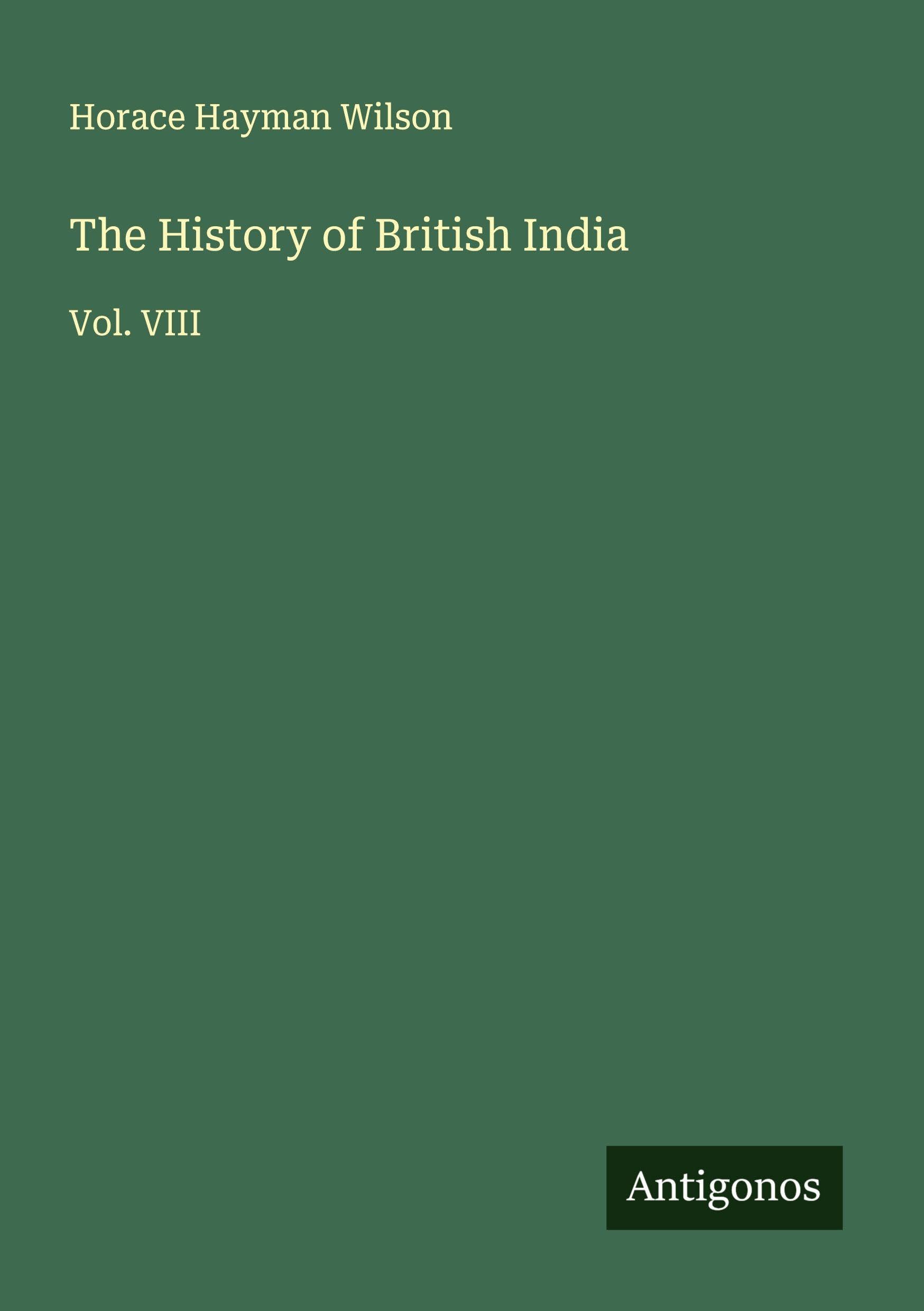 The History of British India Classics