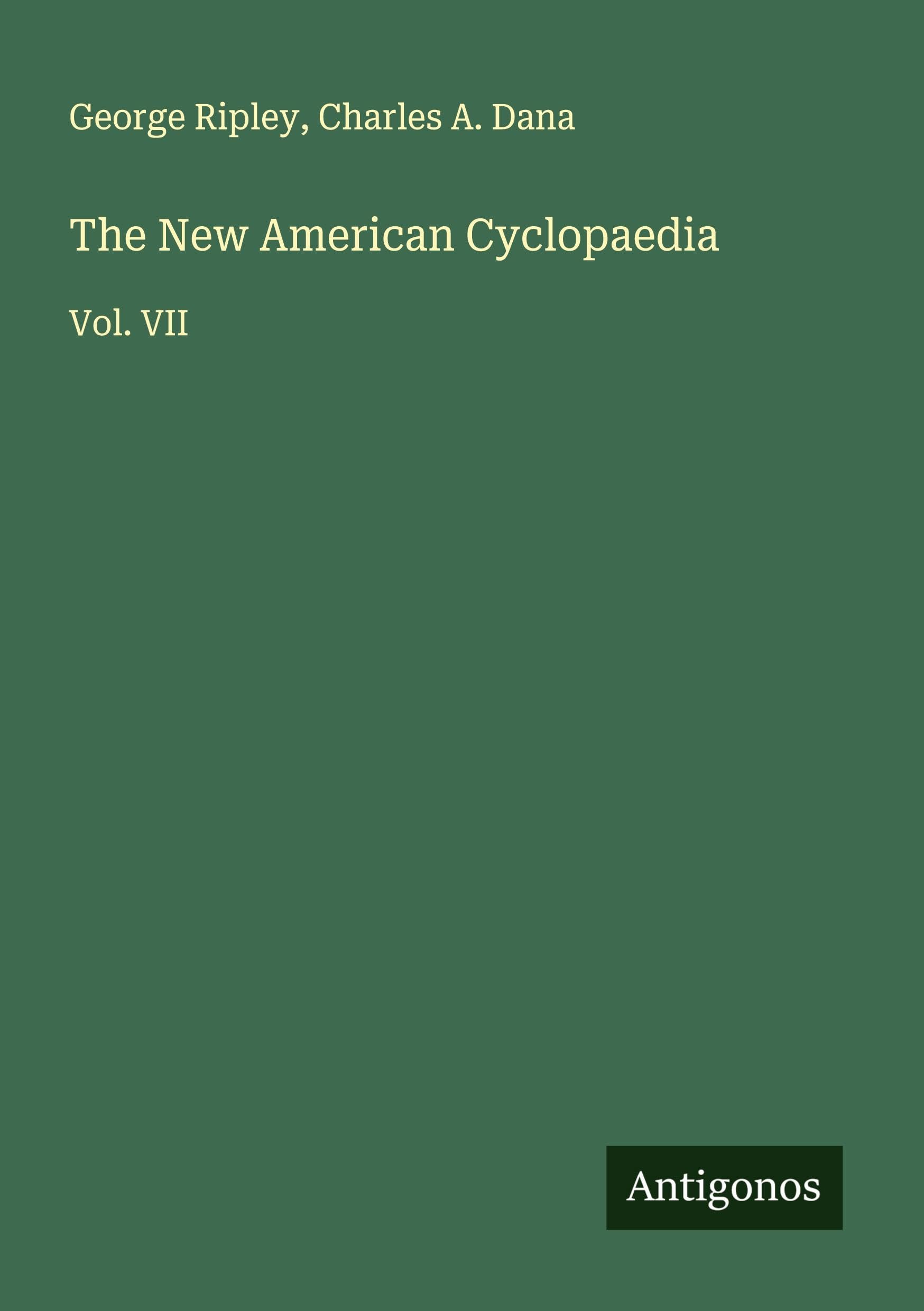 The New American Cyclopaedia Classics