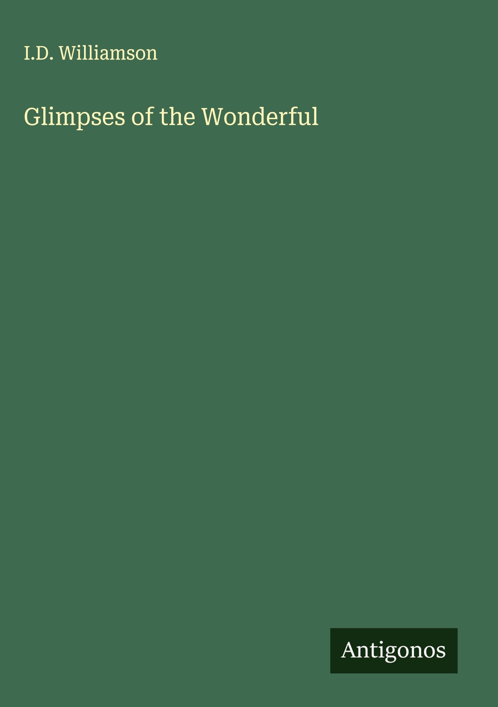 Glimpses of the Wonderful Classics