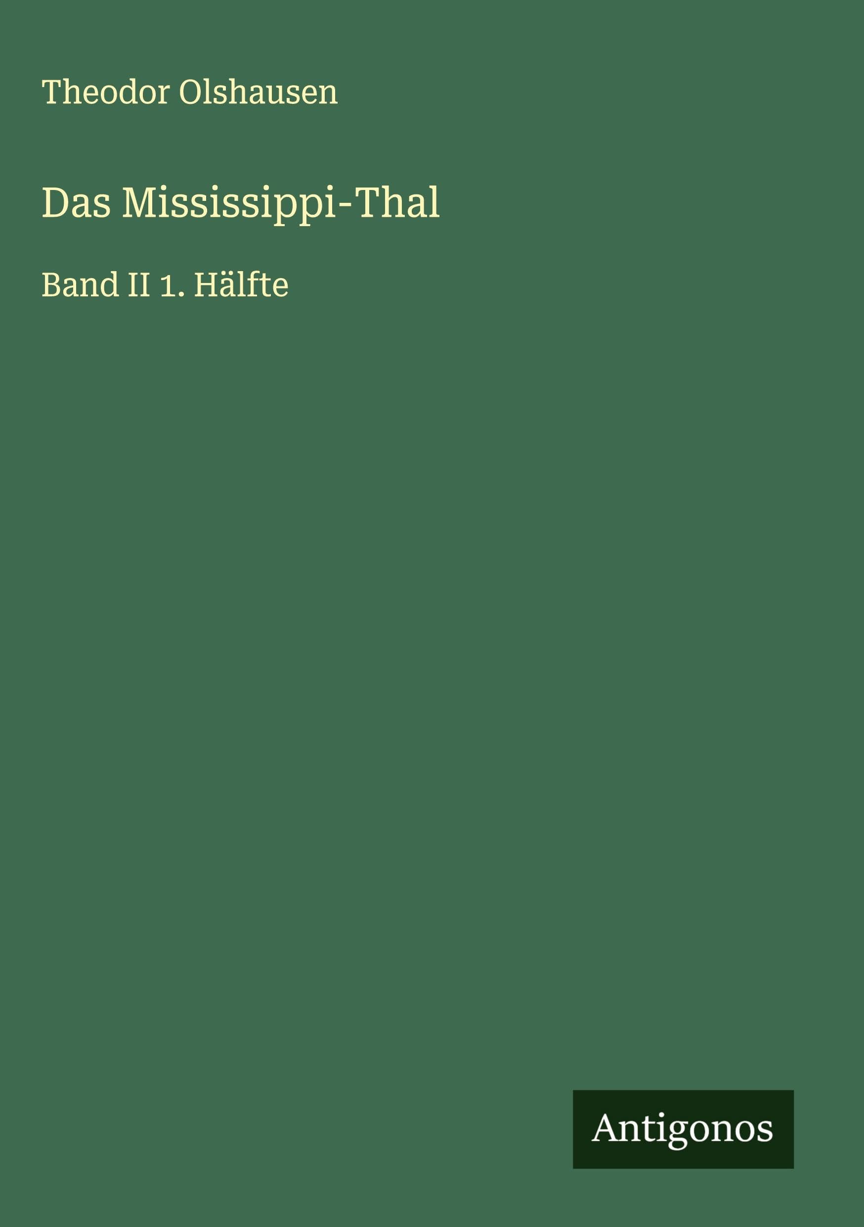 Das Mississippi-Thal Classics