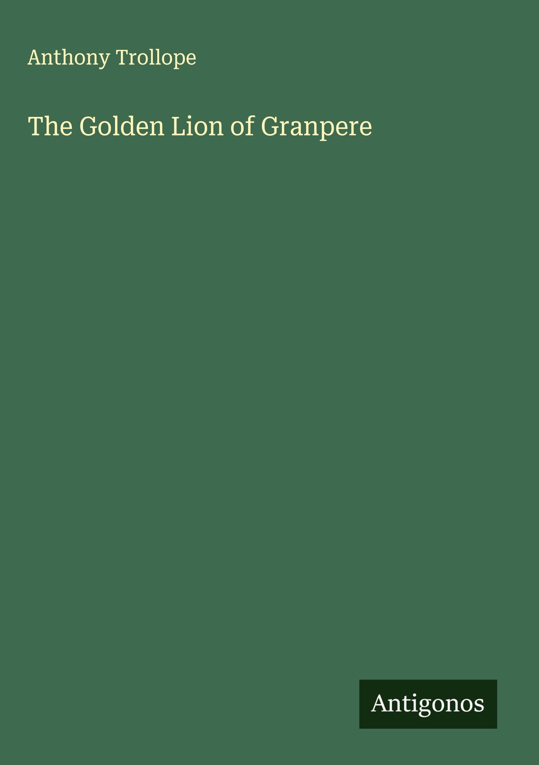 The Golden Lion of Granpere Classics