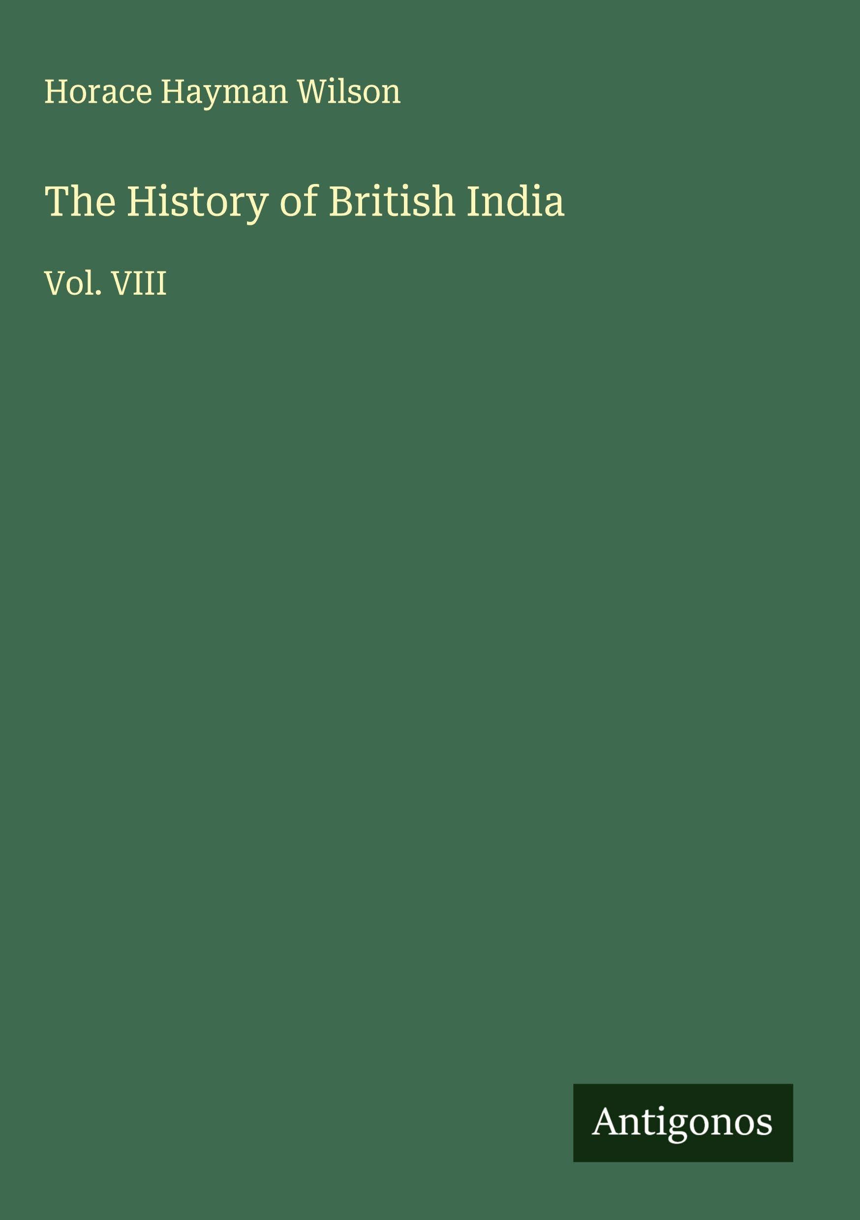 The History of British India Classics