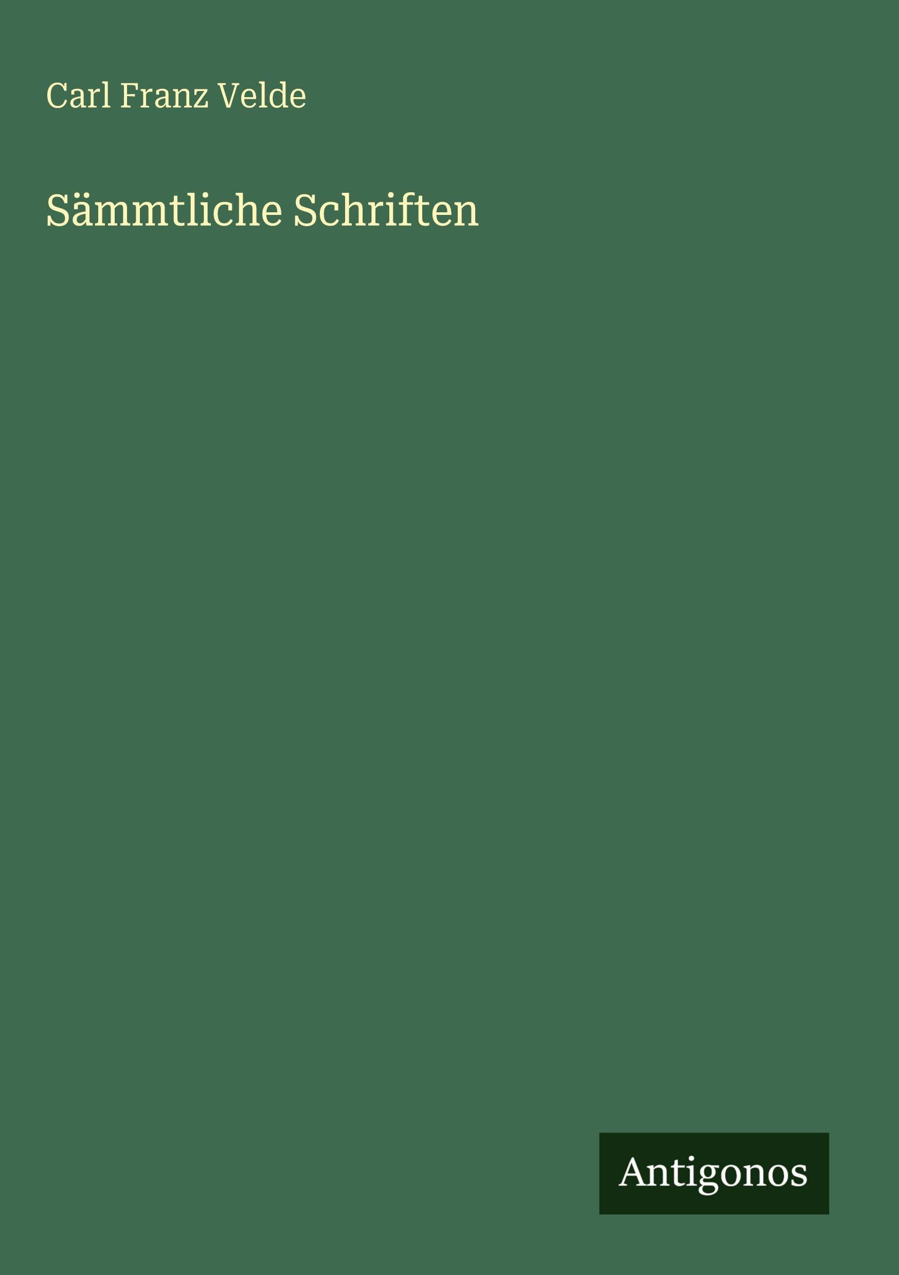 Sämmtliche Schriften Classics