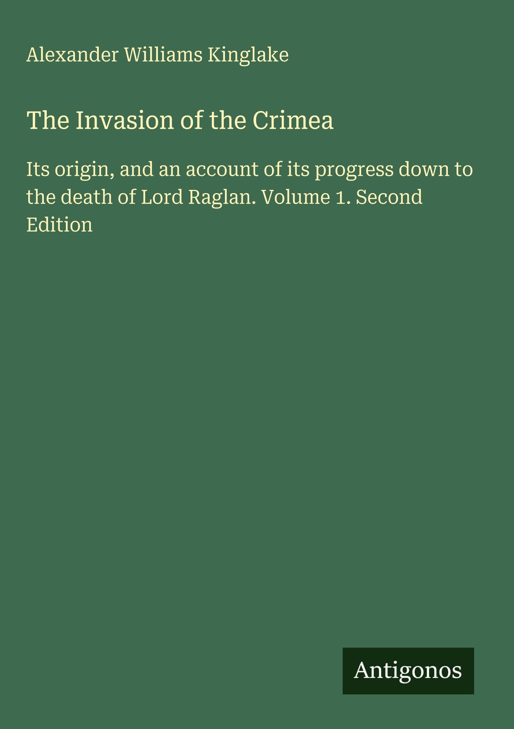 The Invasion of the Crimea Classics