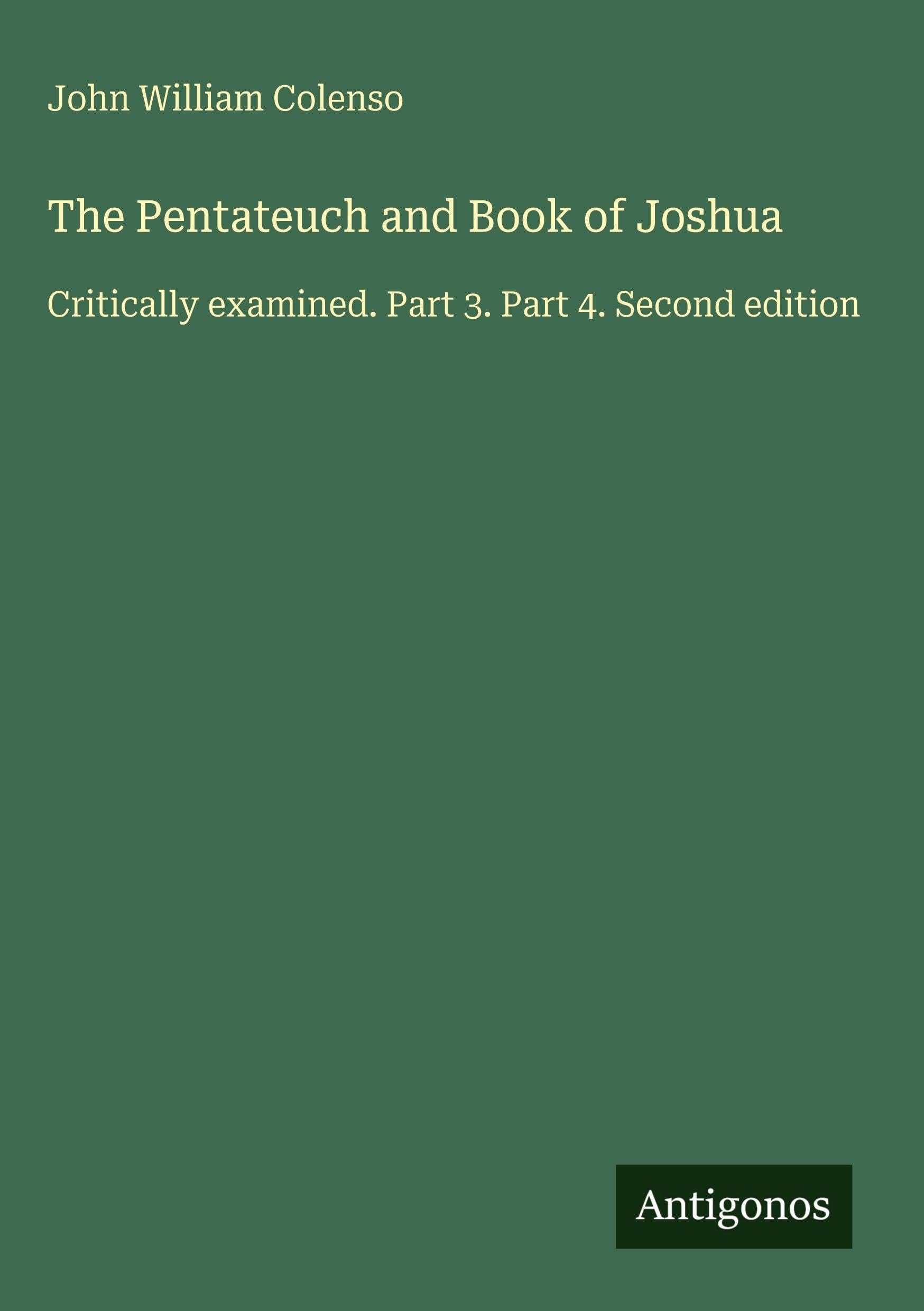 The Pentateuch and Book of Joshua Classics