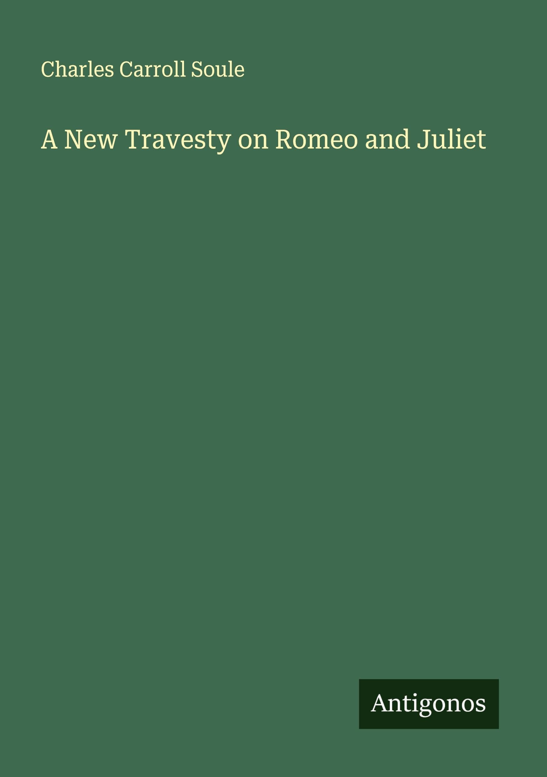 A New Travesty on Romeo and Juliet Classics