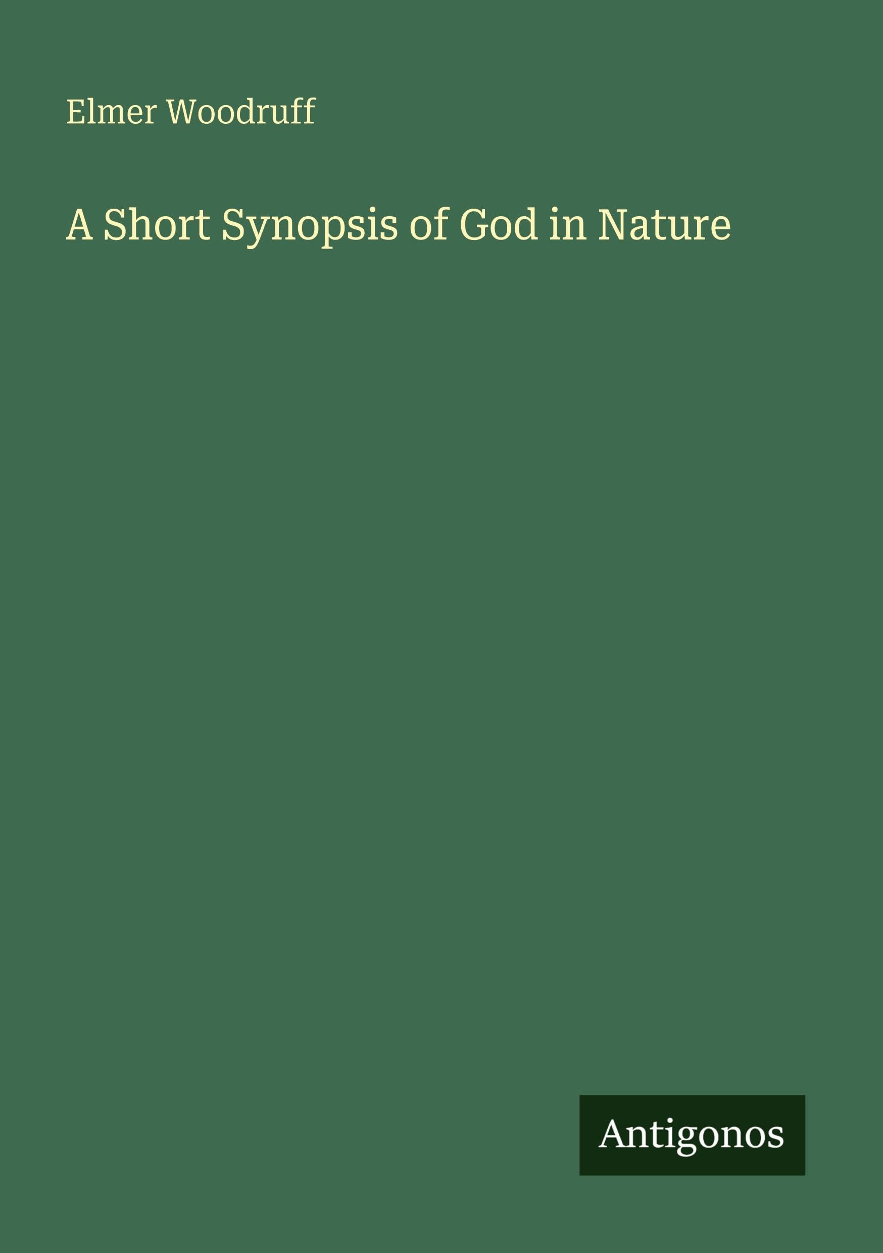 A Short Synopsis of God in Nature Classics