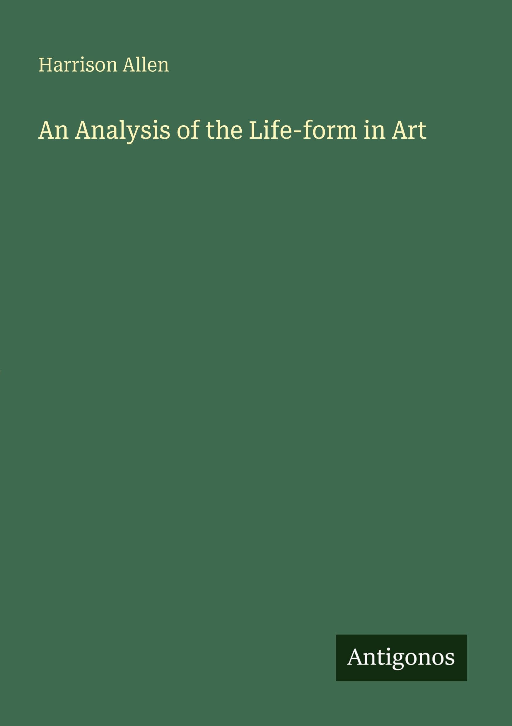 An Analysis of the Life-form in Art Classics