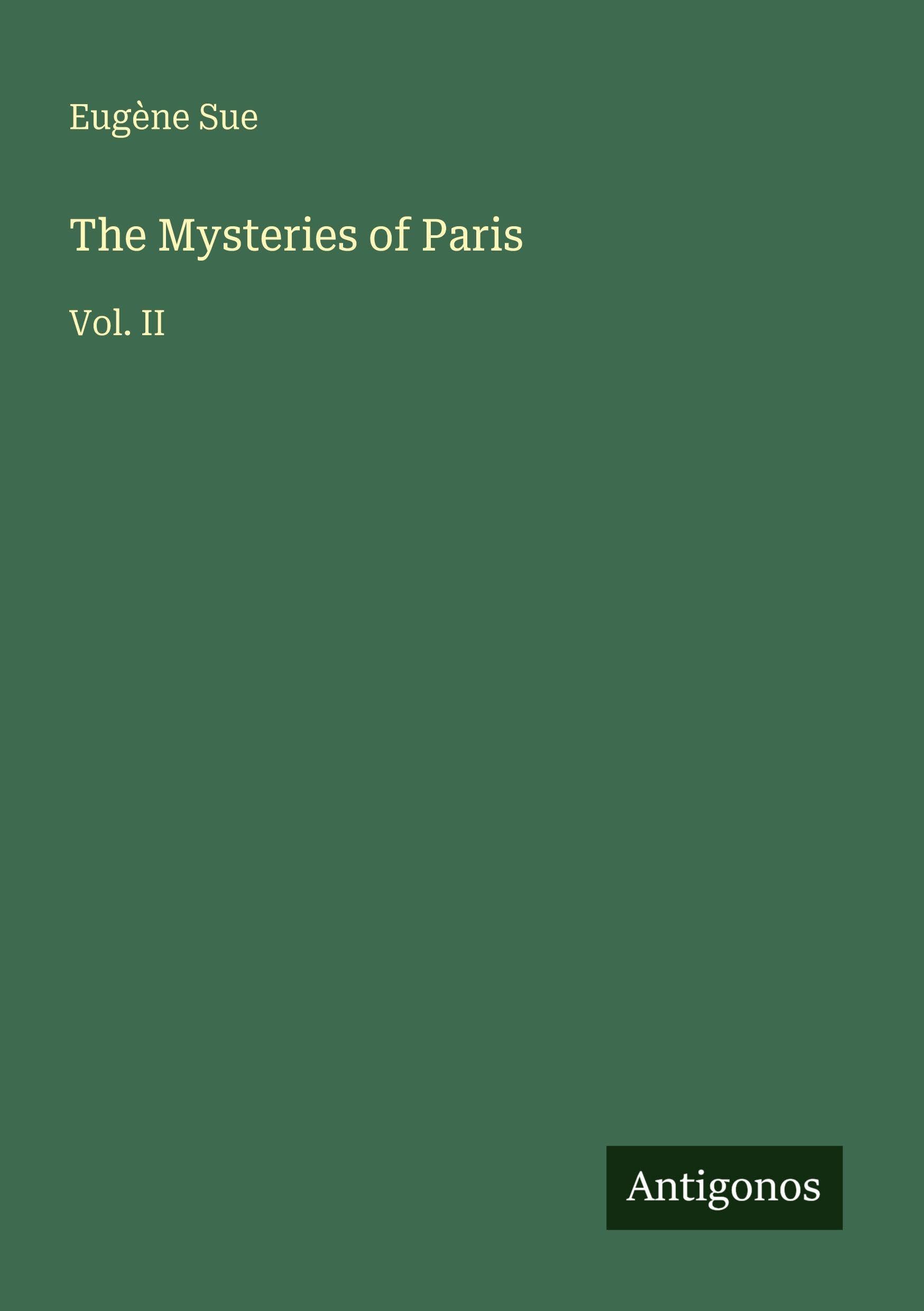 The Mysteries of Paris Classics