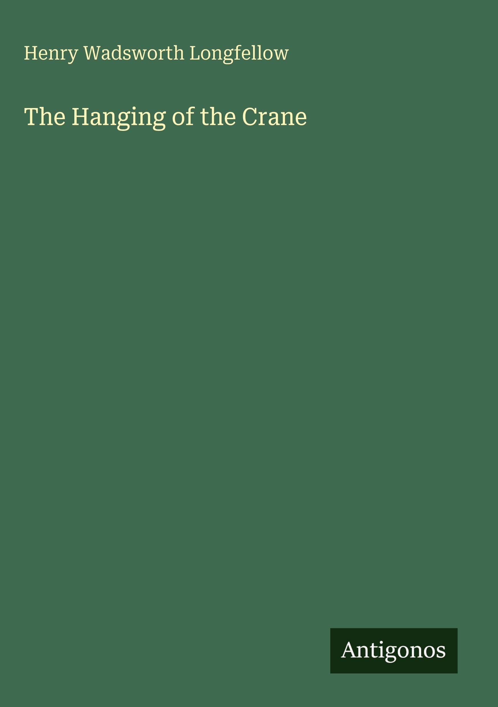 The Hanging of the Crane Classics