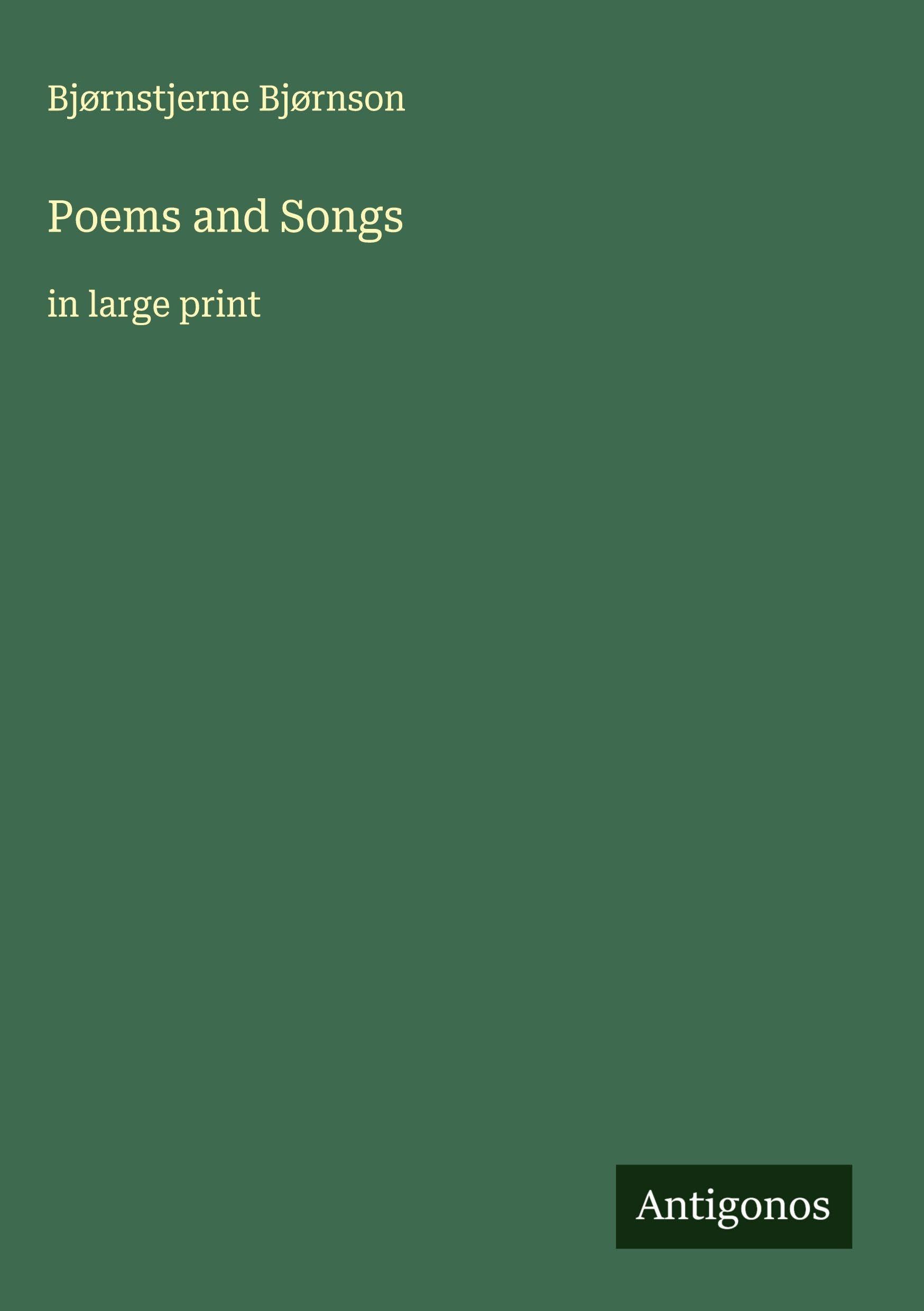 Poems and Songs Classics