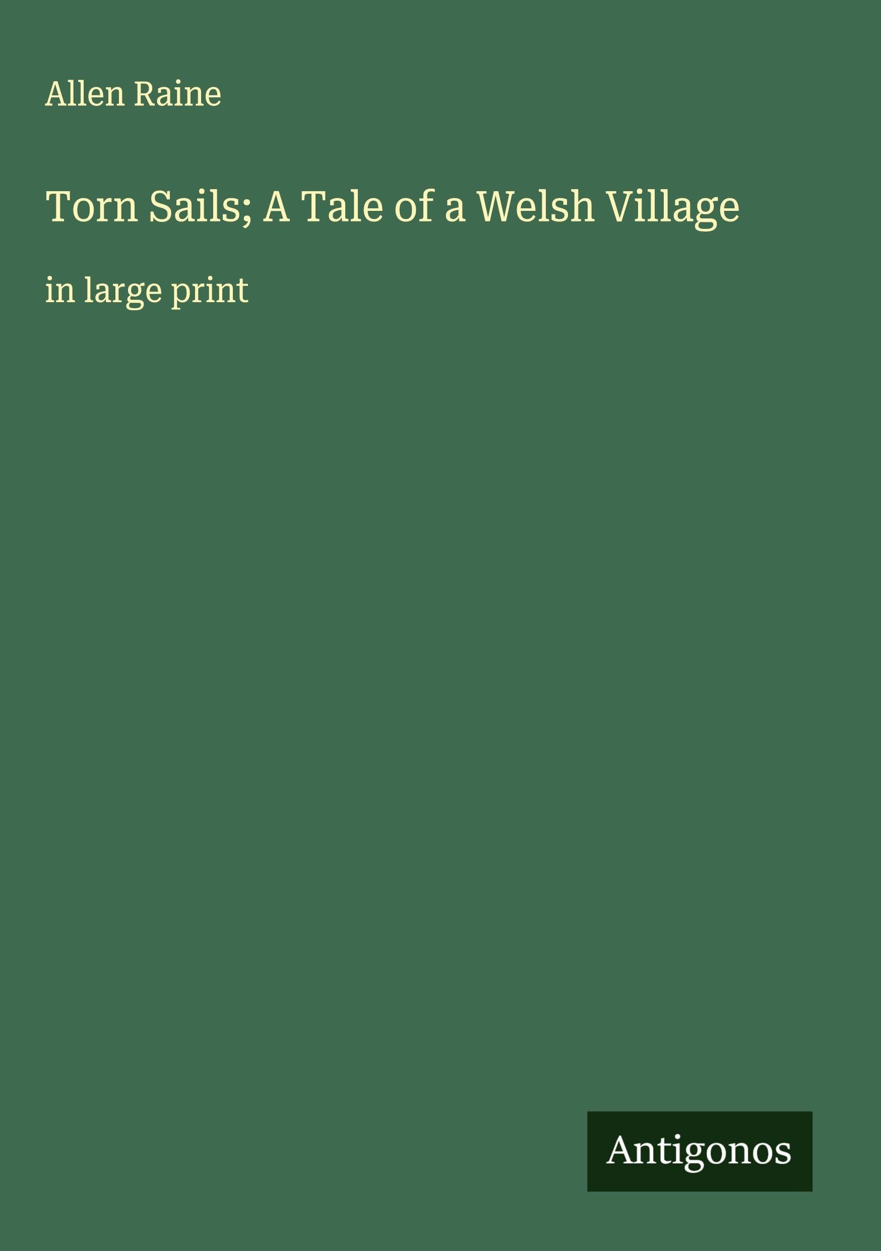 Torn Sails; A Tale of a Welsh Village Classics
