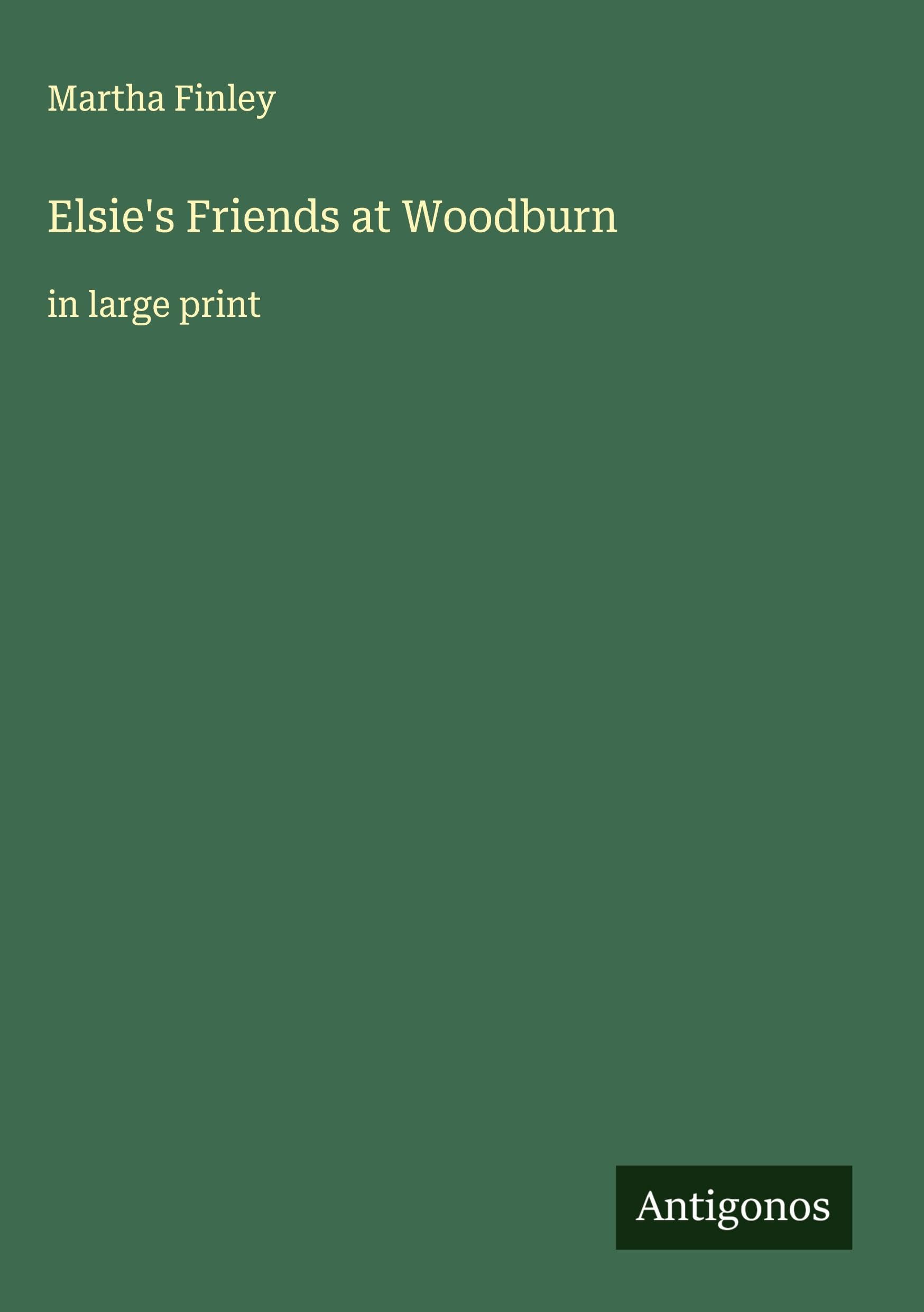 Elsie's Friends at Woodburn Classics