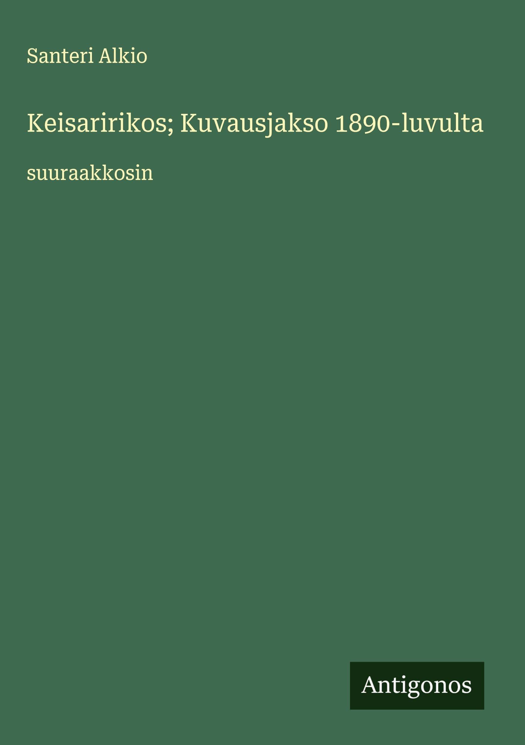 Keisaririkos; Kuvausjakso 1890-luvulta Classics