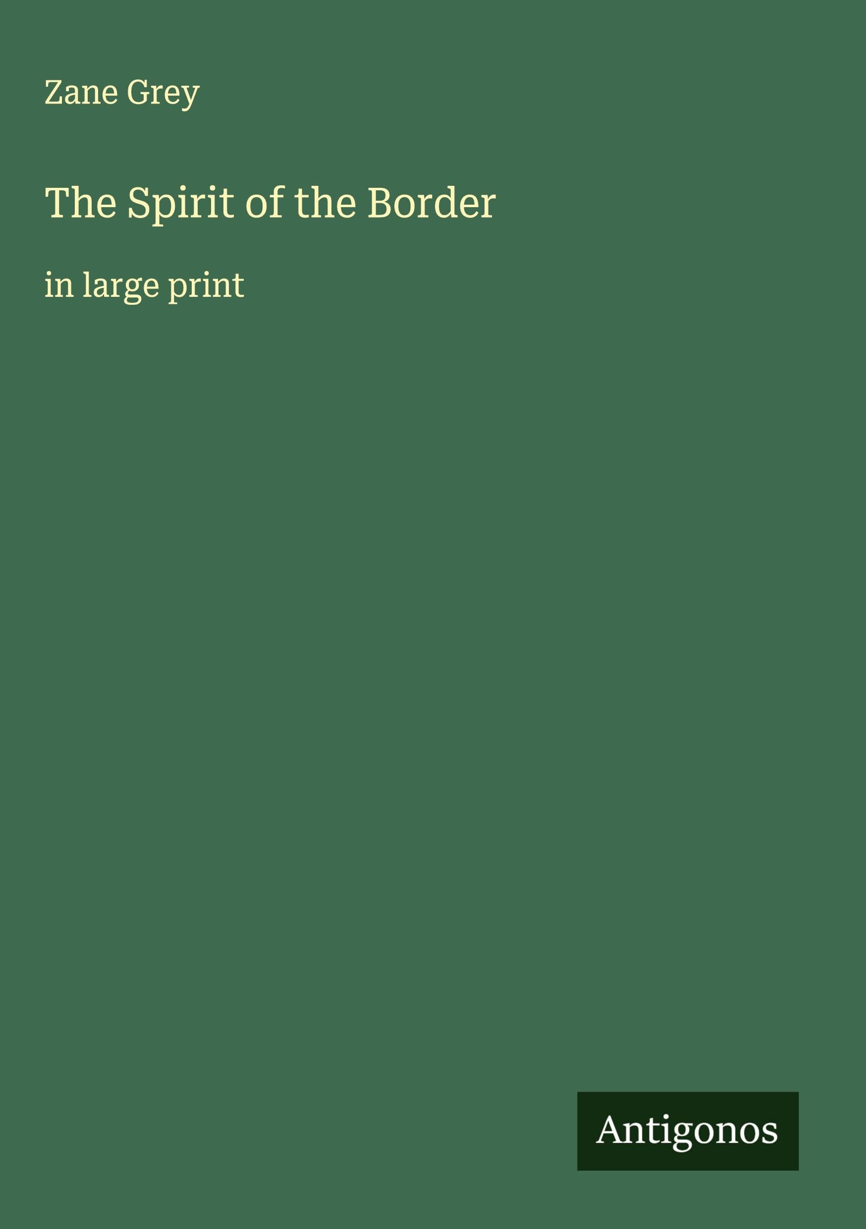 The Spirit of the Border Classics