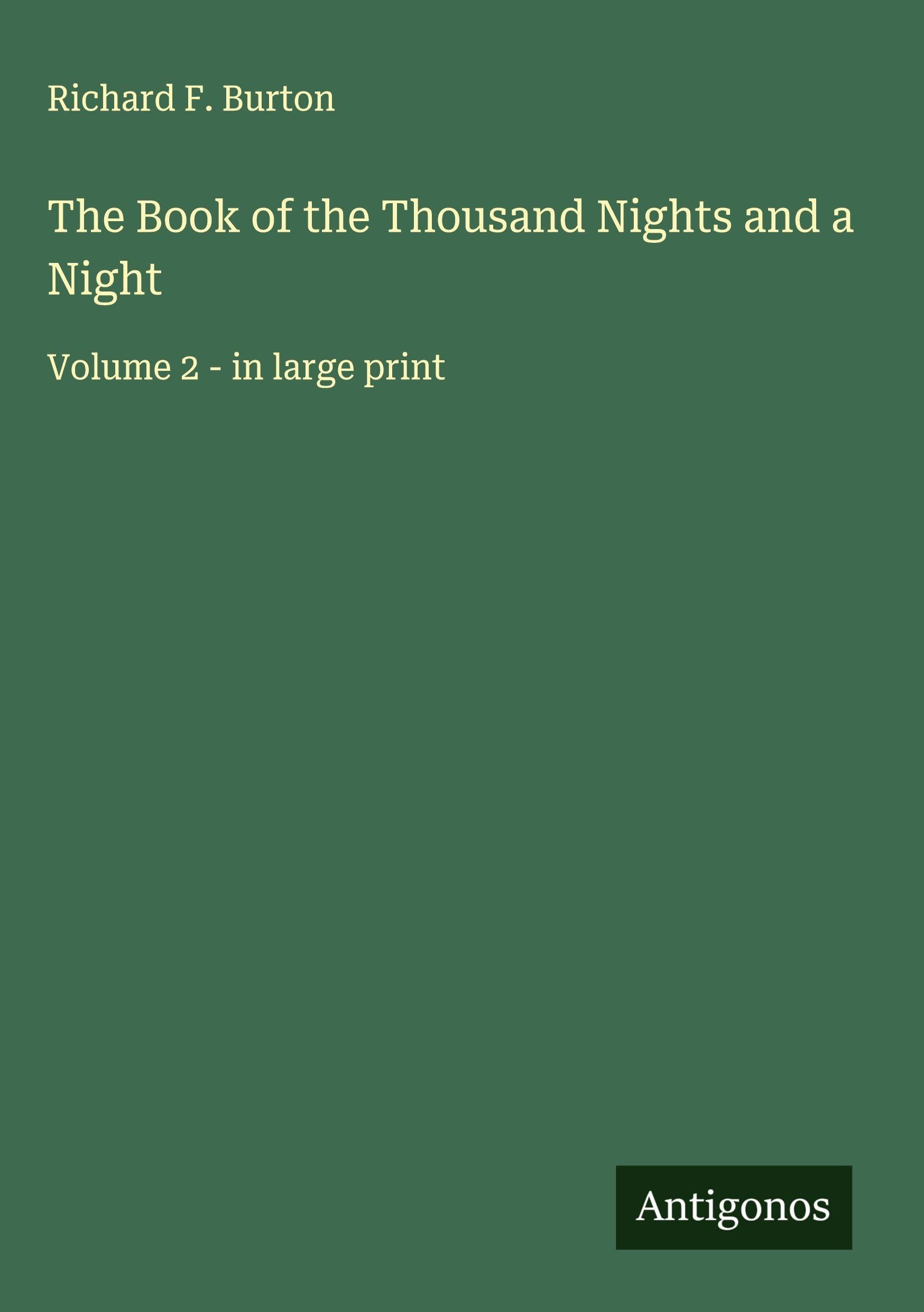 The Book of the Thousand Nights and a Night Classics