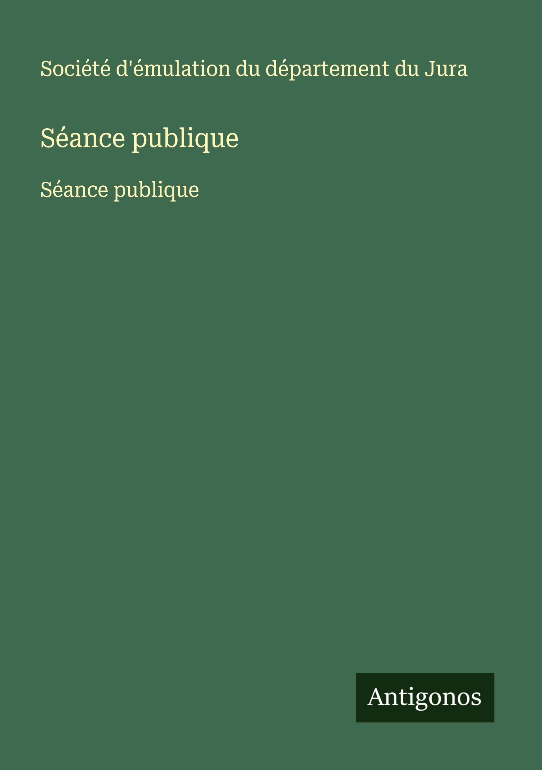 Séance publique: Séance publique Classics