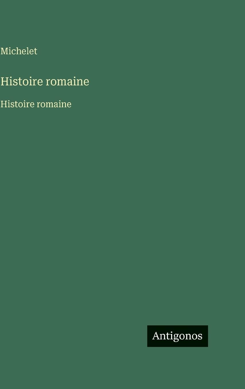 Product Image: Histoire romaine