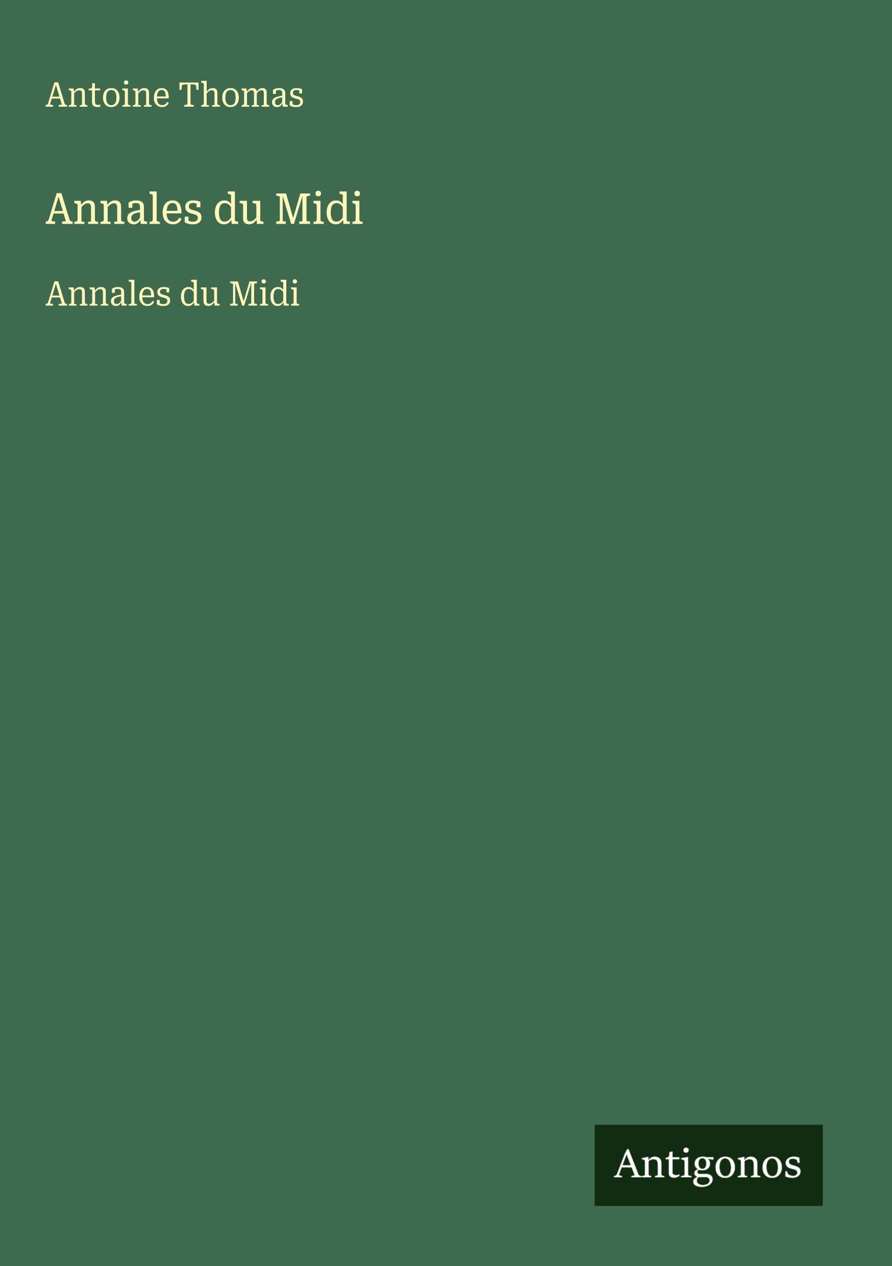 Product Image: Annales du Midi