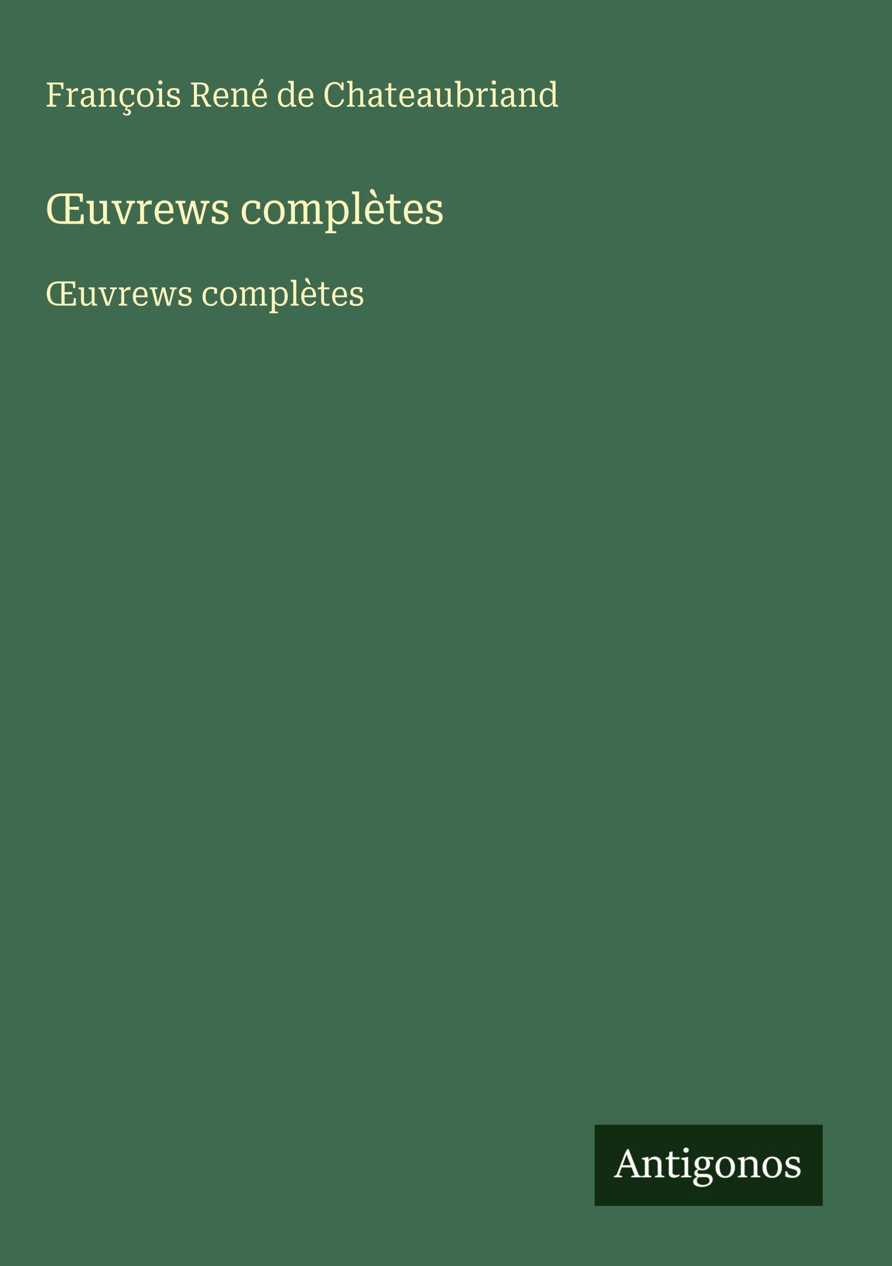 ¿uvrews complètes Classics