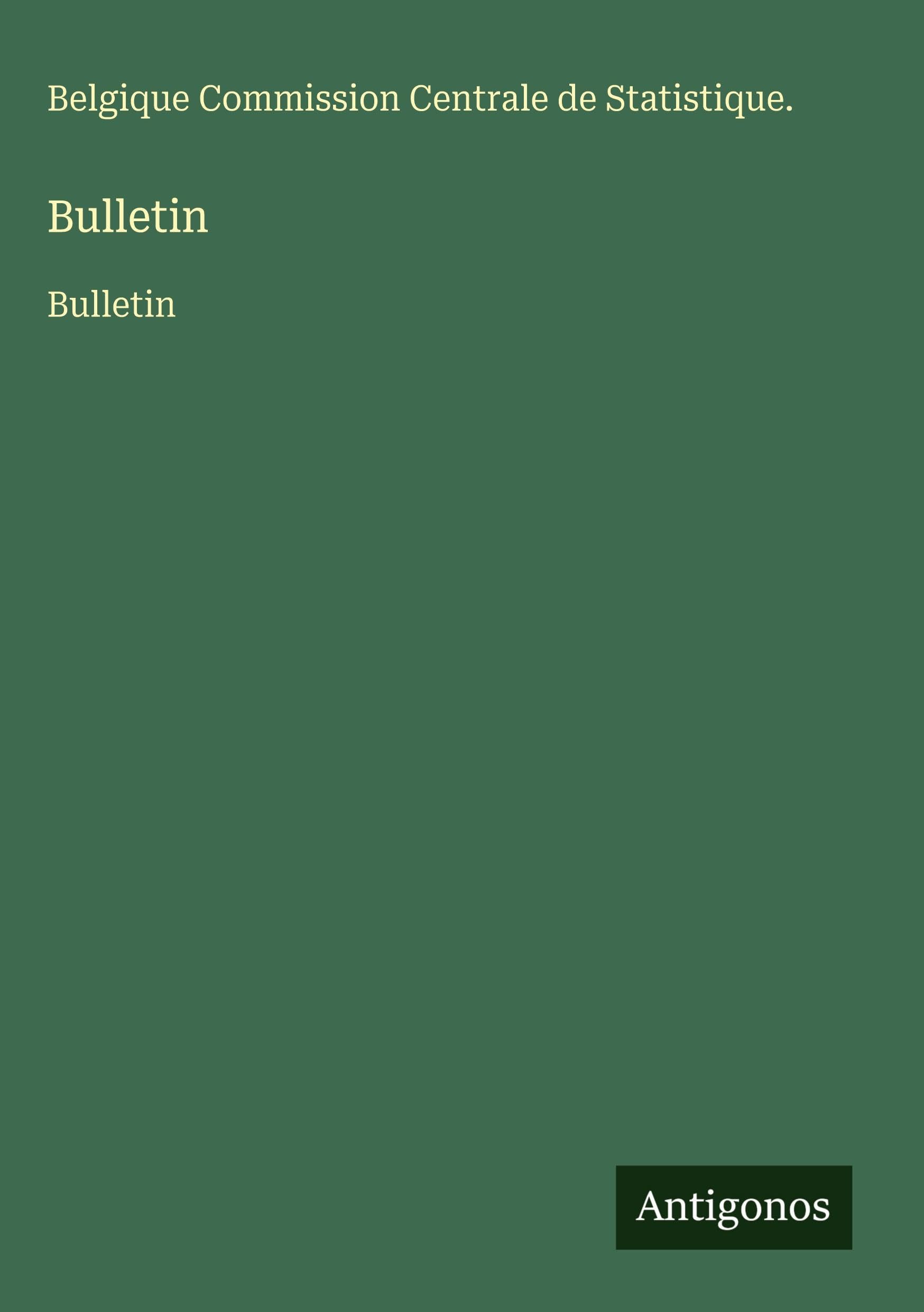 Product Image: Bulletin