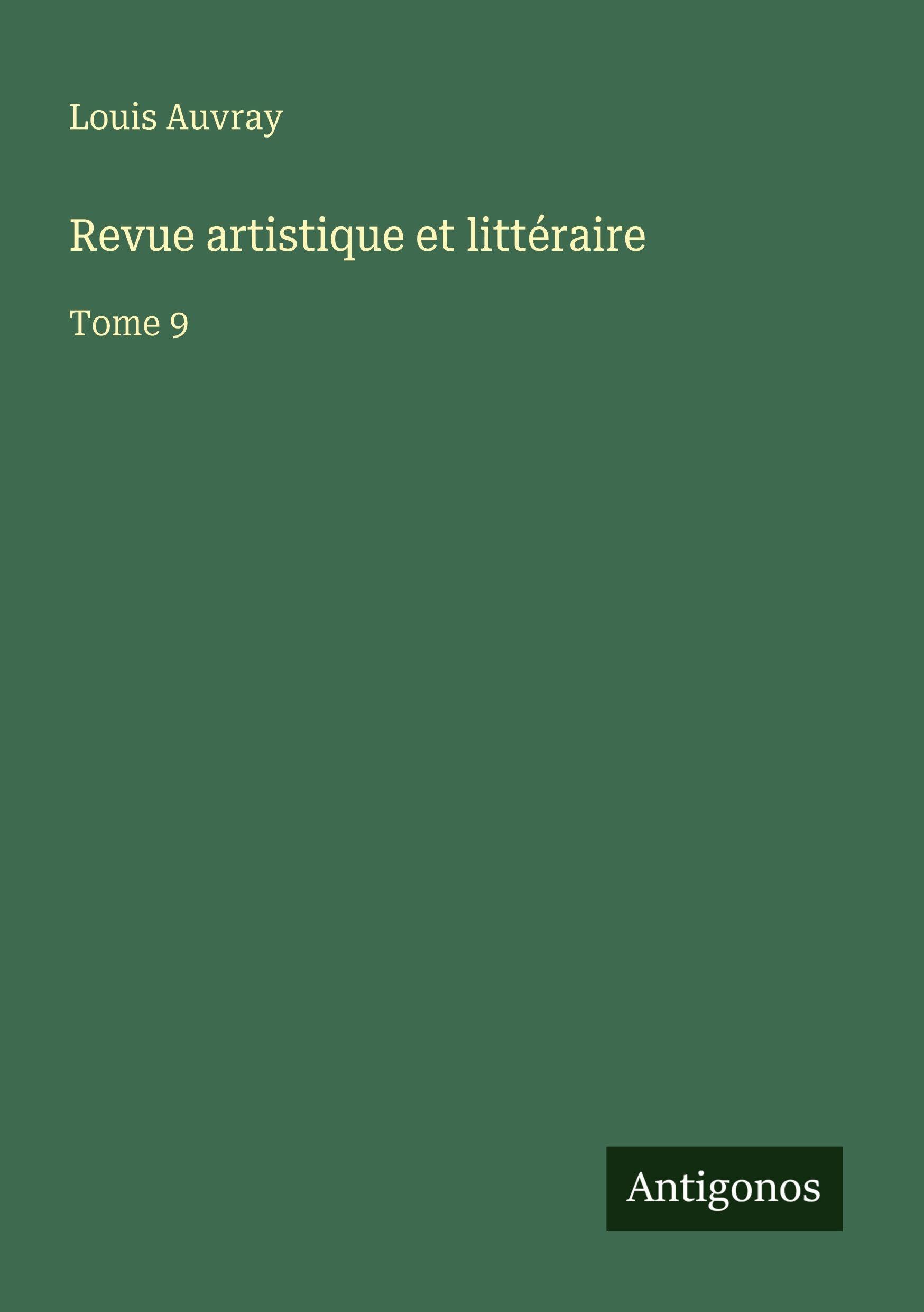 Revue artistique et littéraire Classics
