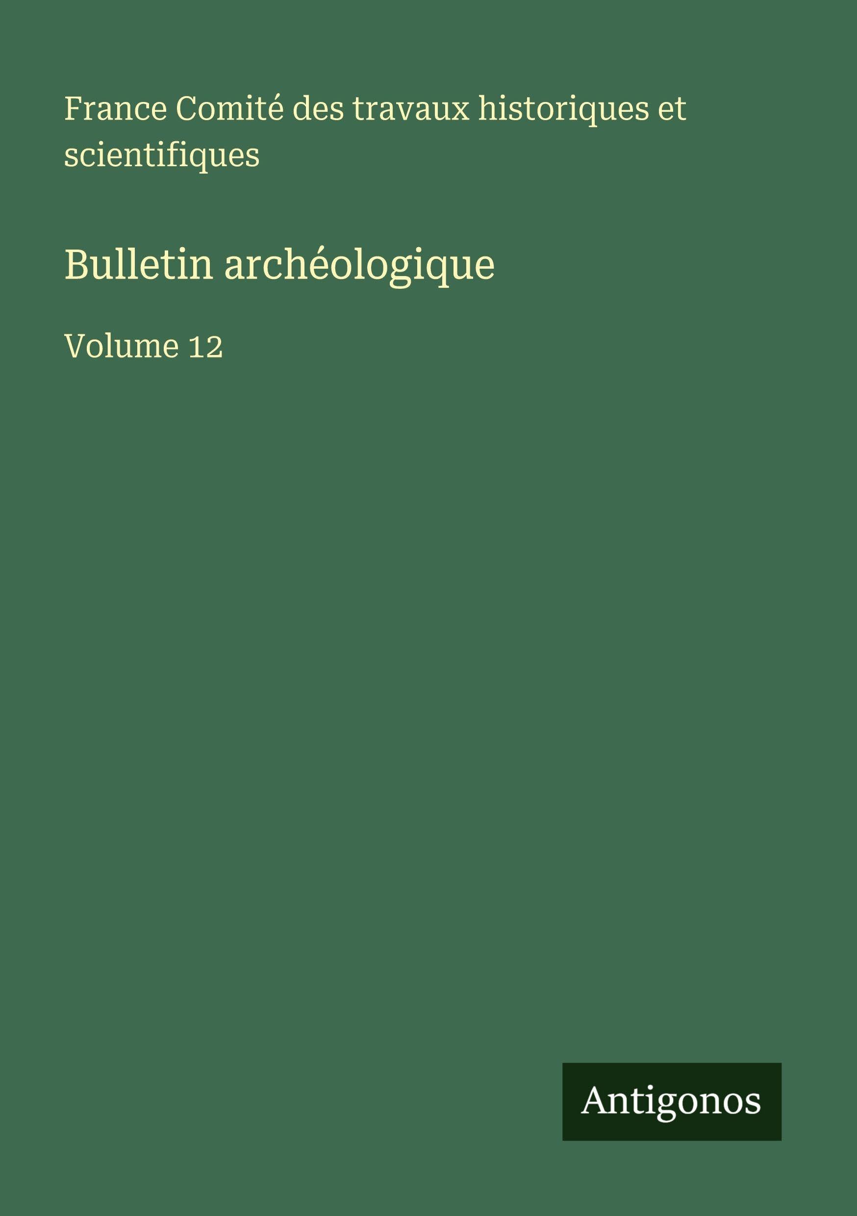 Bulletin archéologique Classics