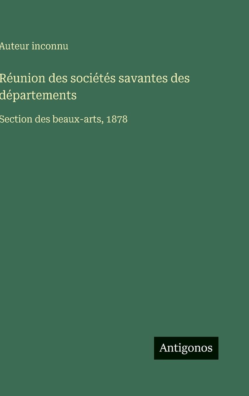 Réunion des sociétés savantes des départements Contemporary literature