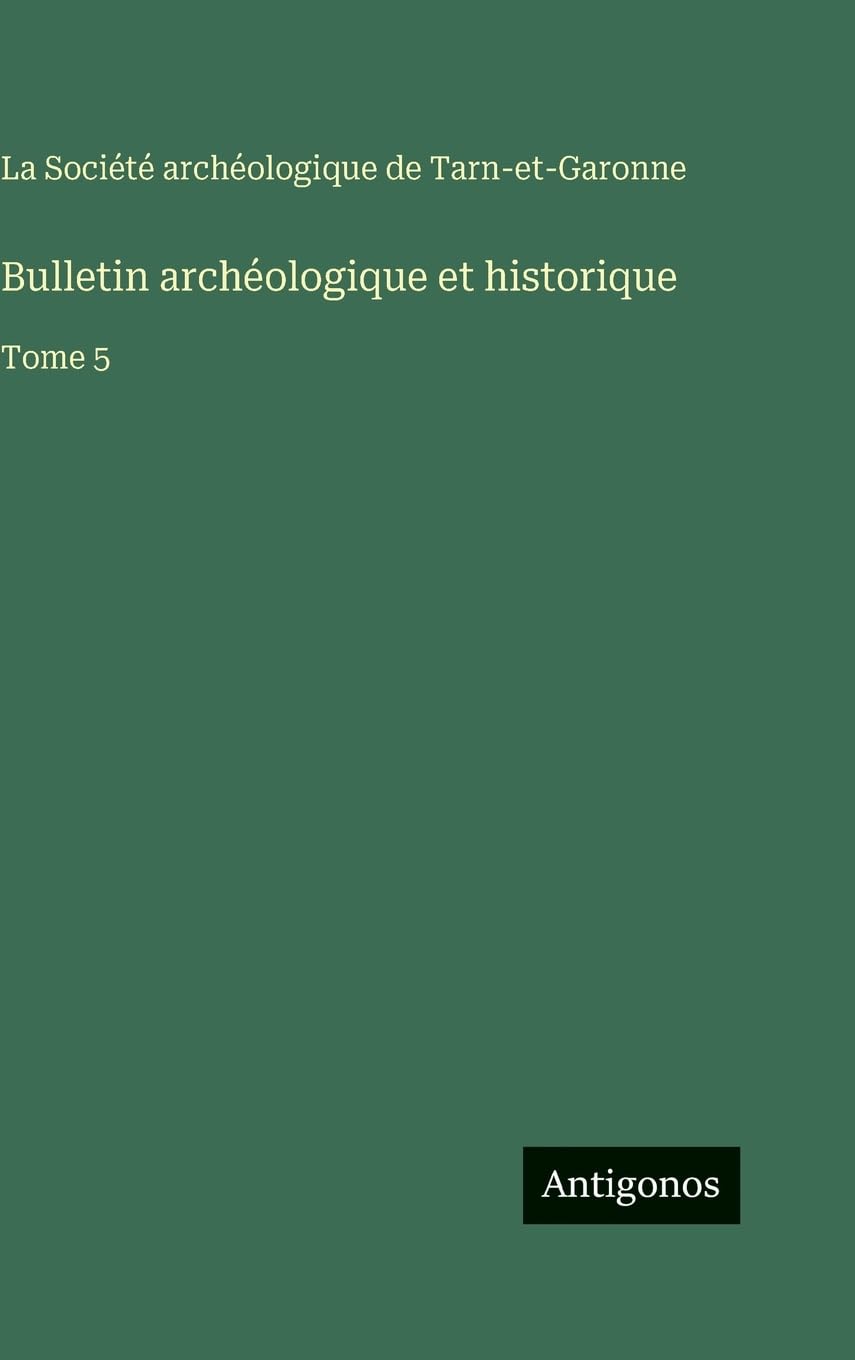 Bulletin archéologique et historique Contemporary literature